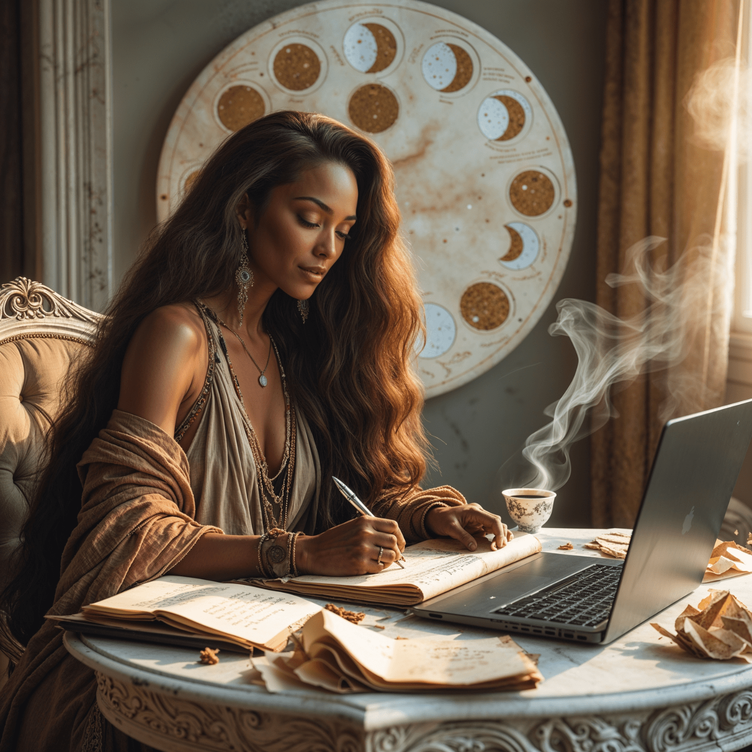 Living By The Stars | Digital Astrology Workbook - Divine Feminine Works