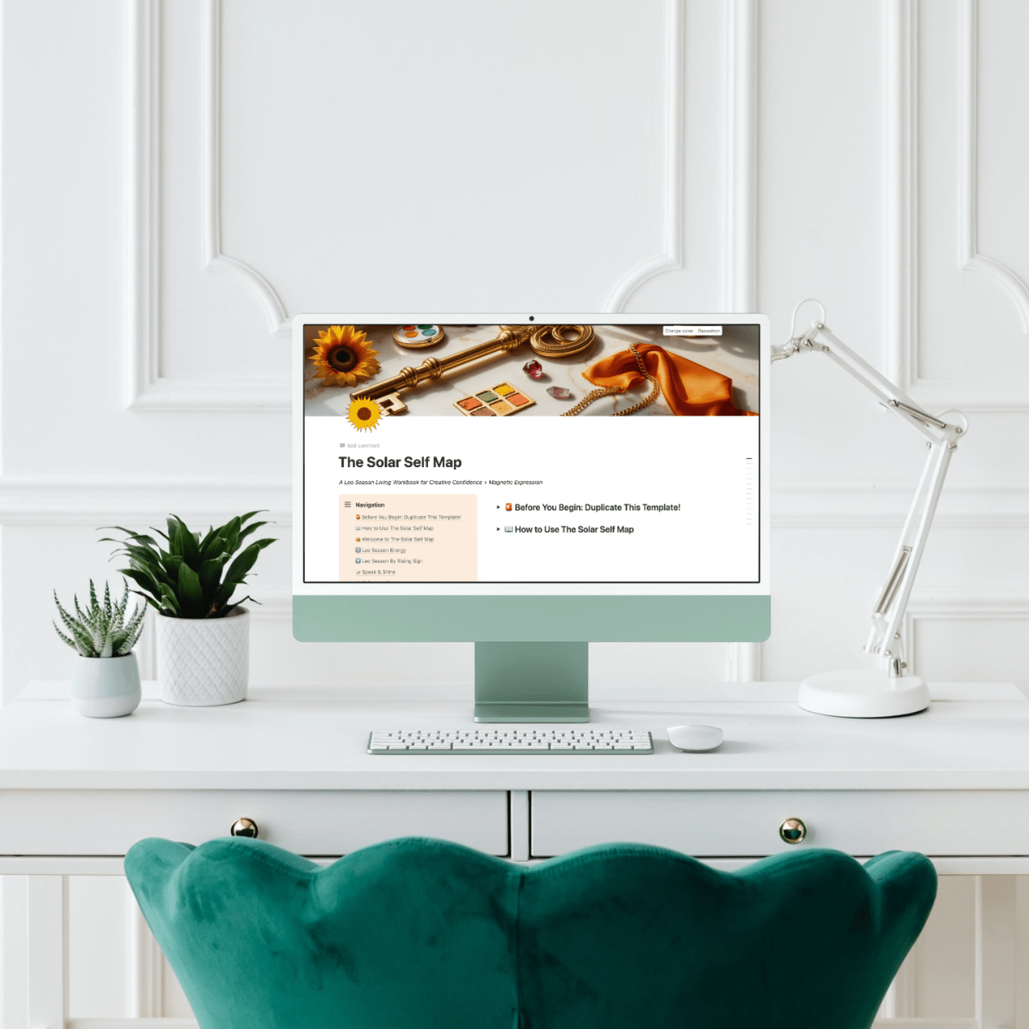 The Leo Key | Digital Ritual Kit - Divine Feminine Works