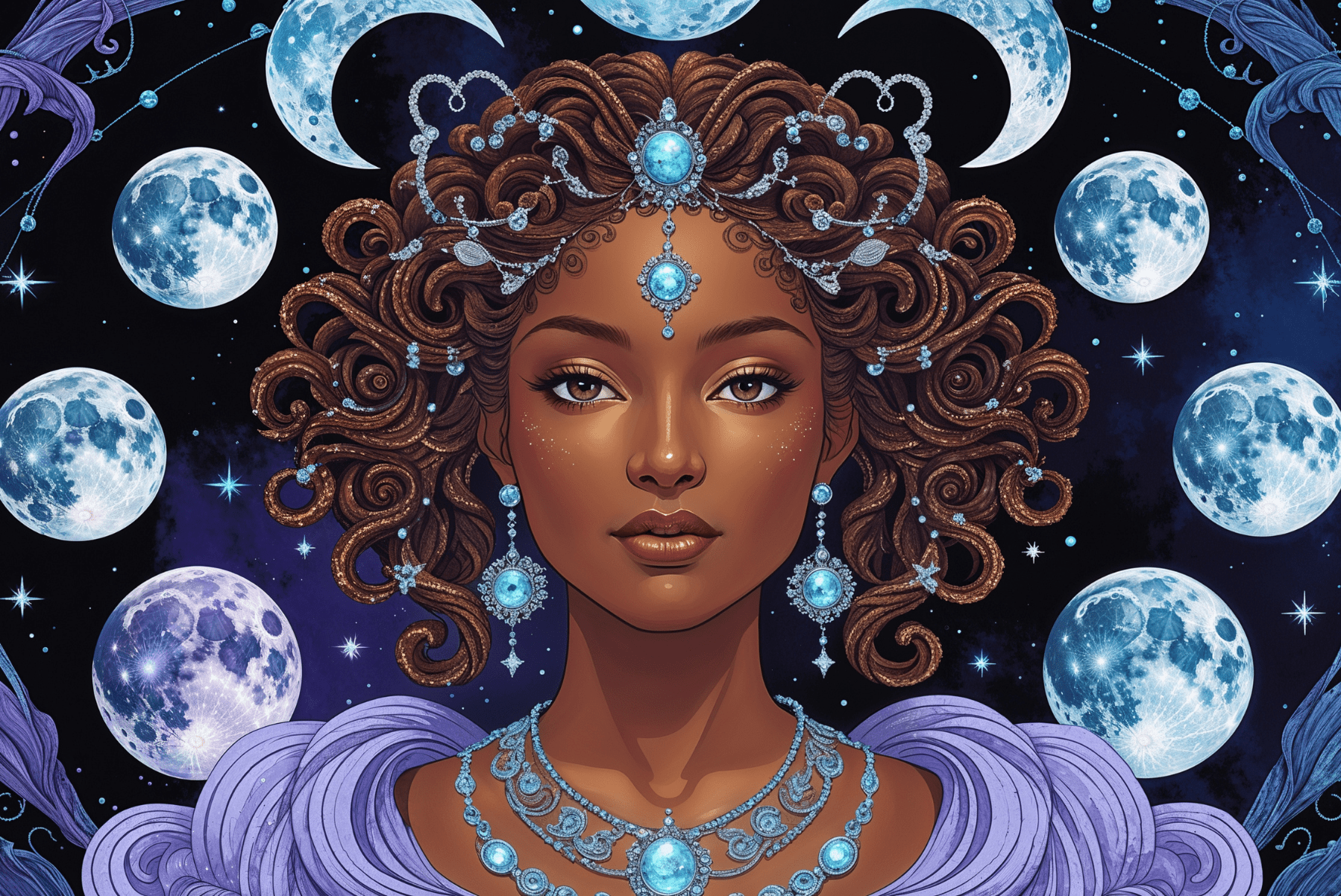 The Moon Is More Than Just a Mood: Why Your Birth Phase Matters - Divine Feminine Works