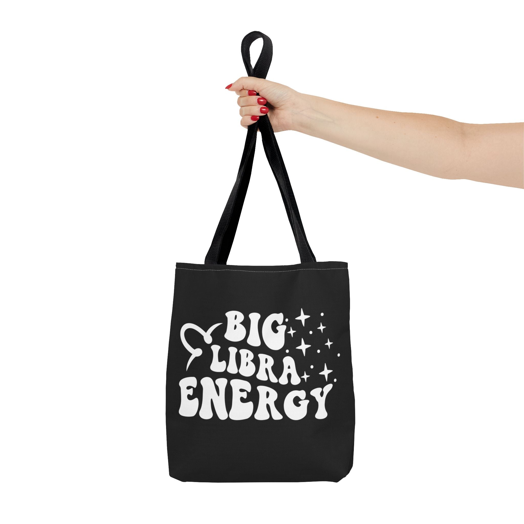 Big Libra Energy Tote Bag - Black