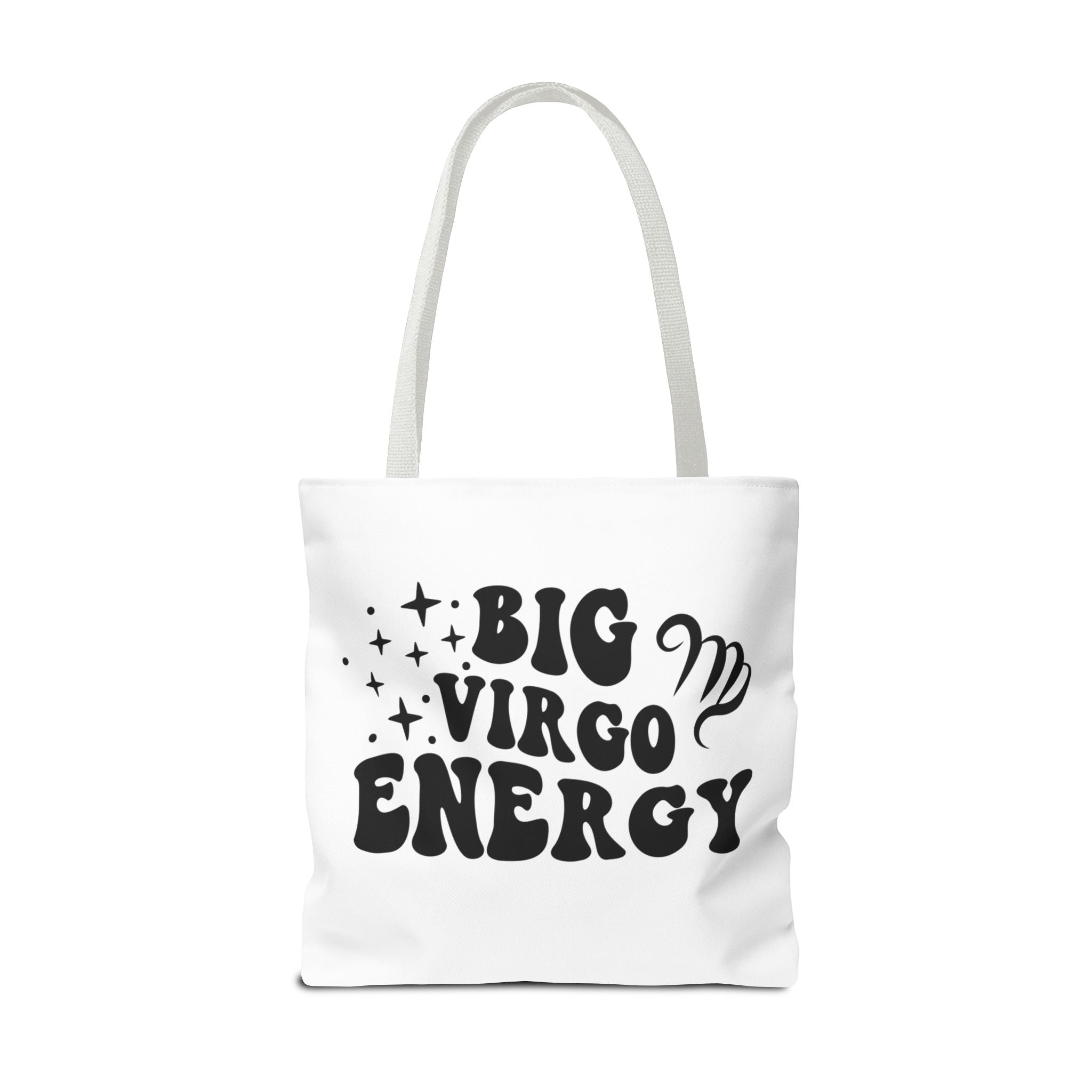 Big Virgo Energy Tote Bag - White