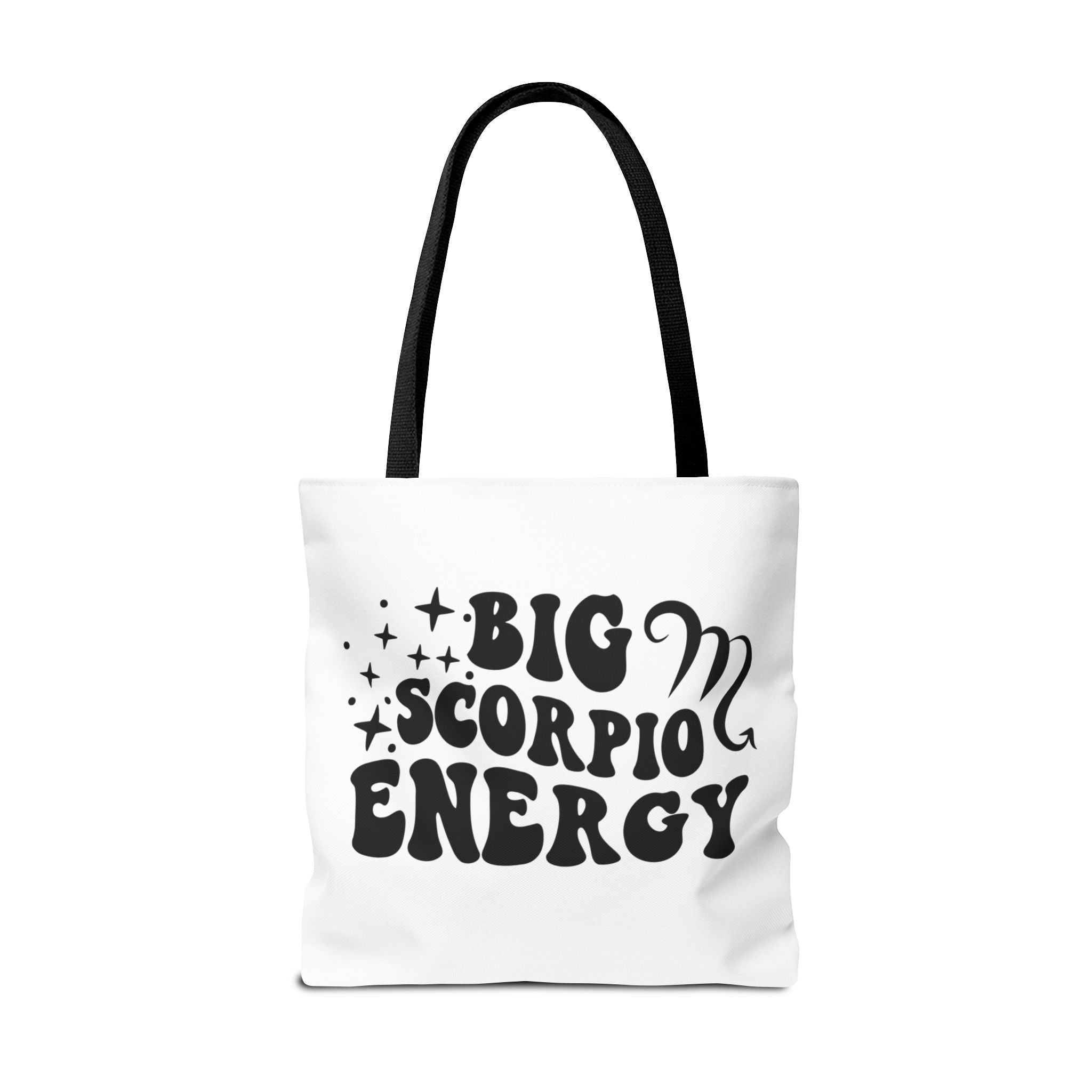 Big Scorpio Energy Tote Bag - White