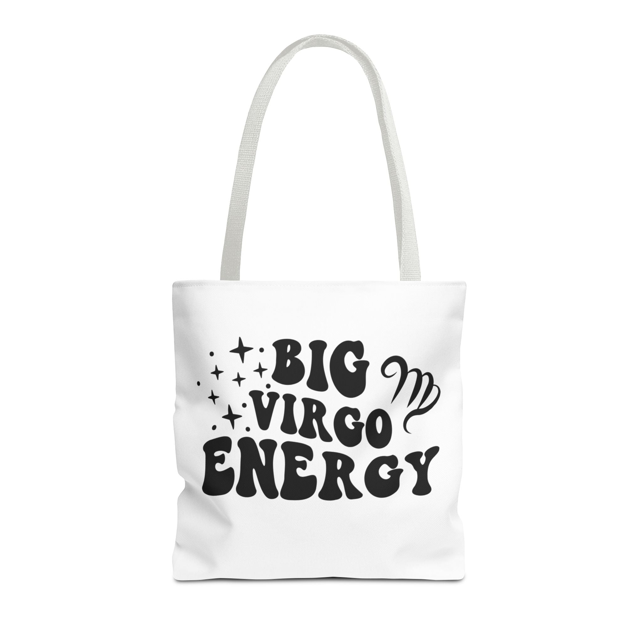 Big Virgo Energy Tote Bag - White