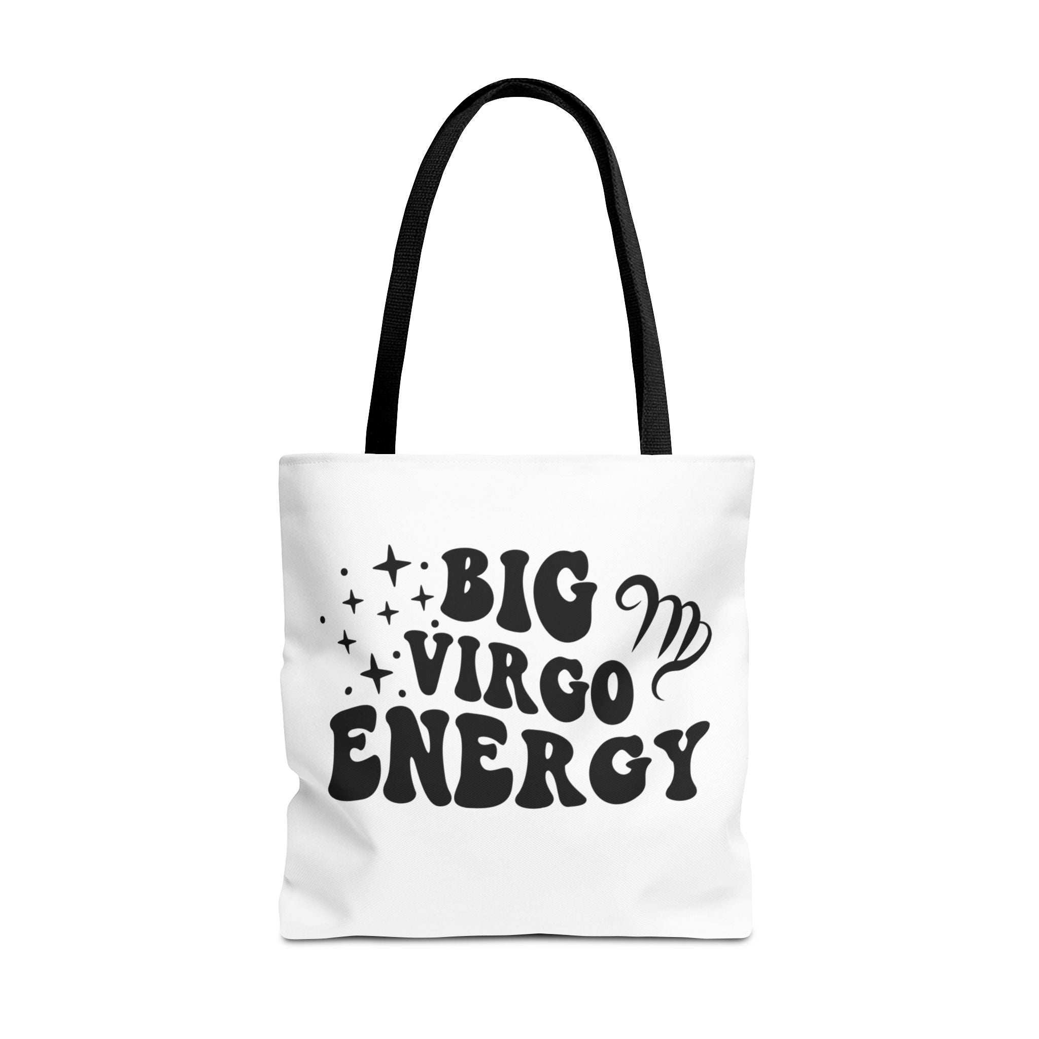 Big Virgo Energy Tote Bag - White