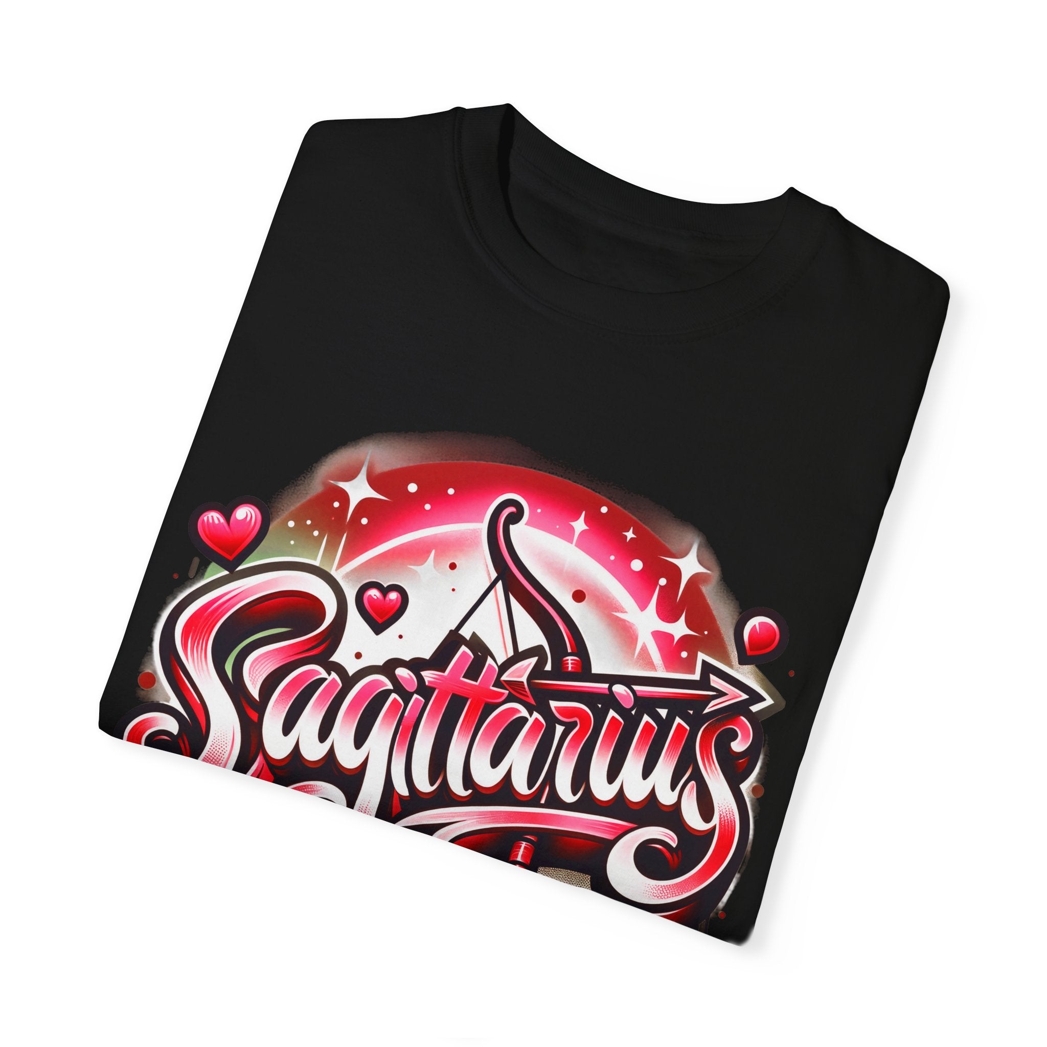 Sagittarius 90s Style Airbrush T-Shirt