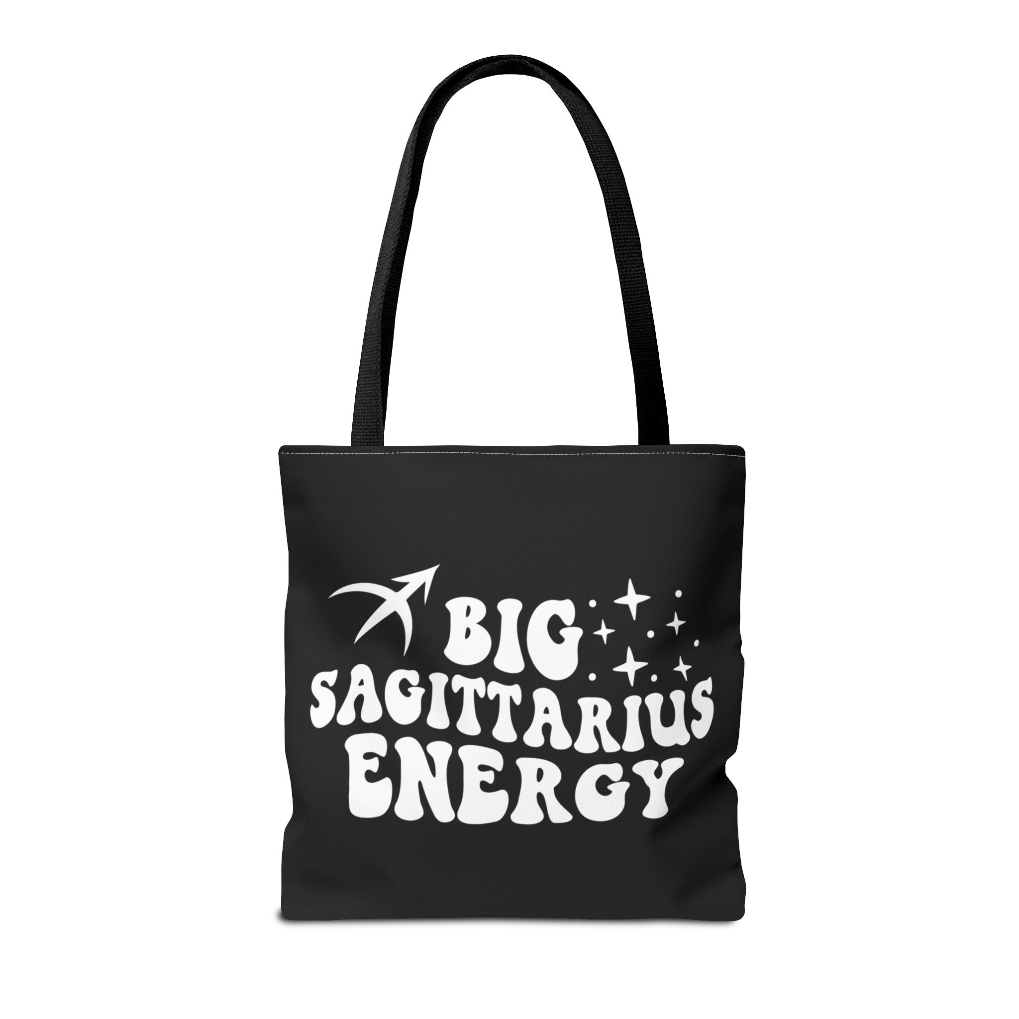 Big Sagittarius Energy Tote Bag - Black