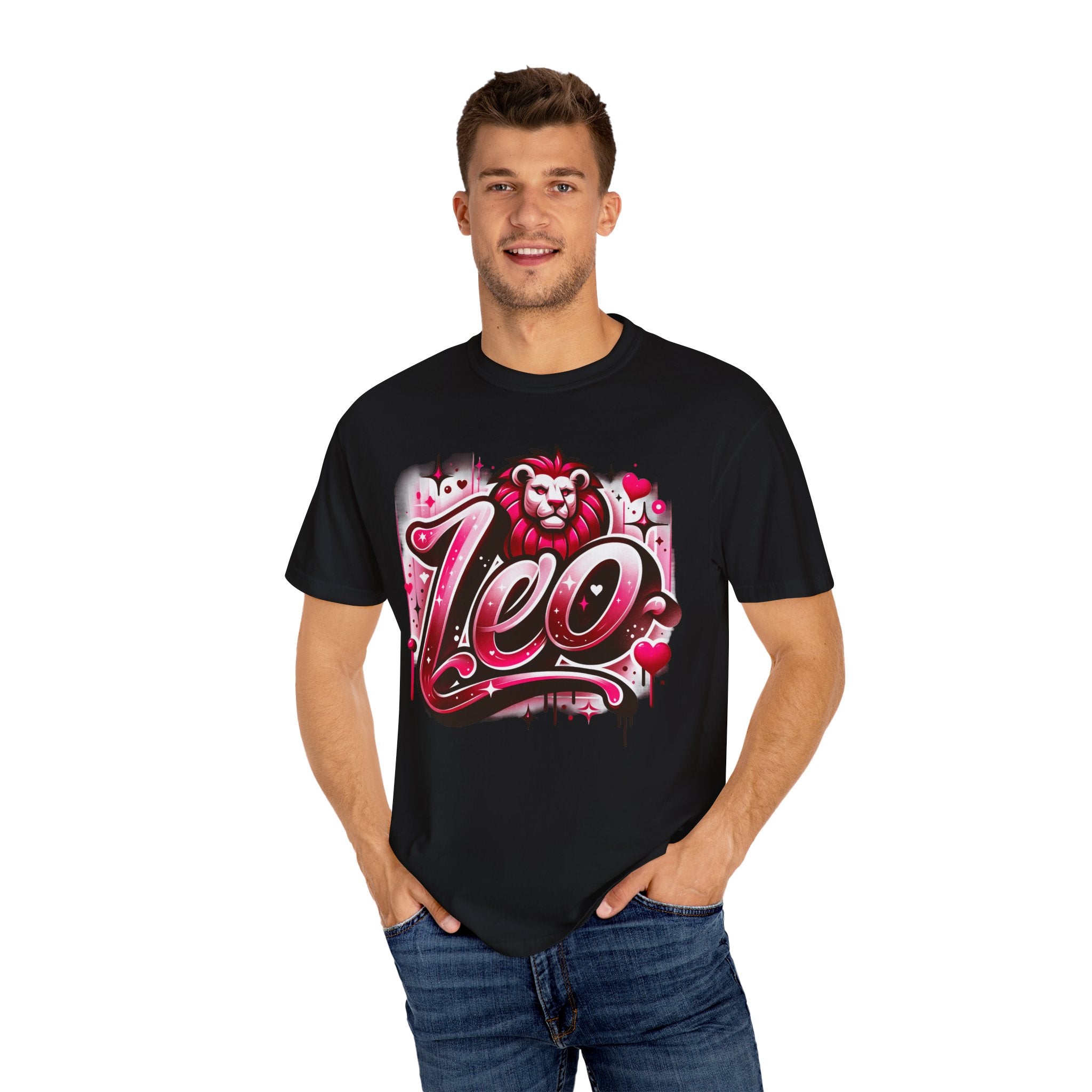 Leo 90s Style Airbrush T-Shirt