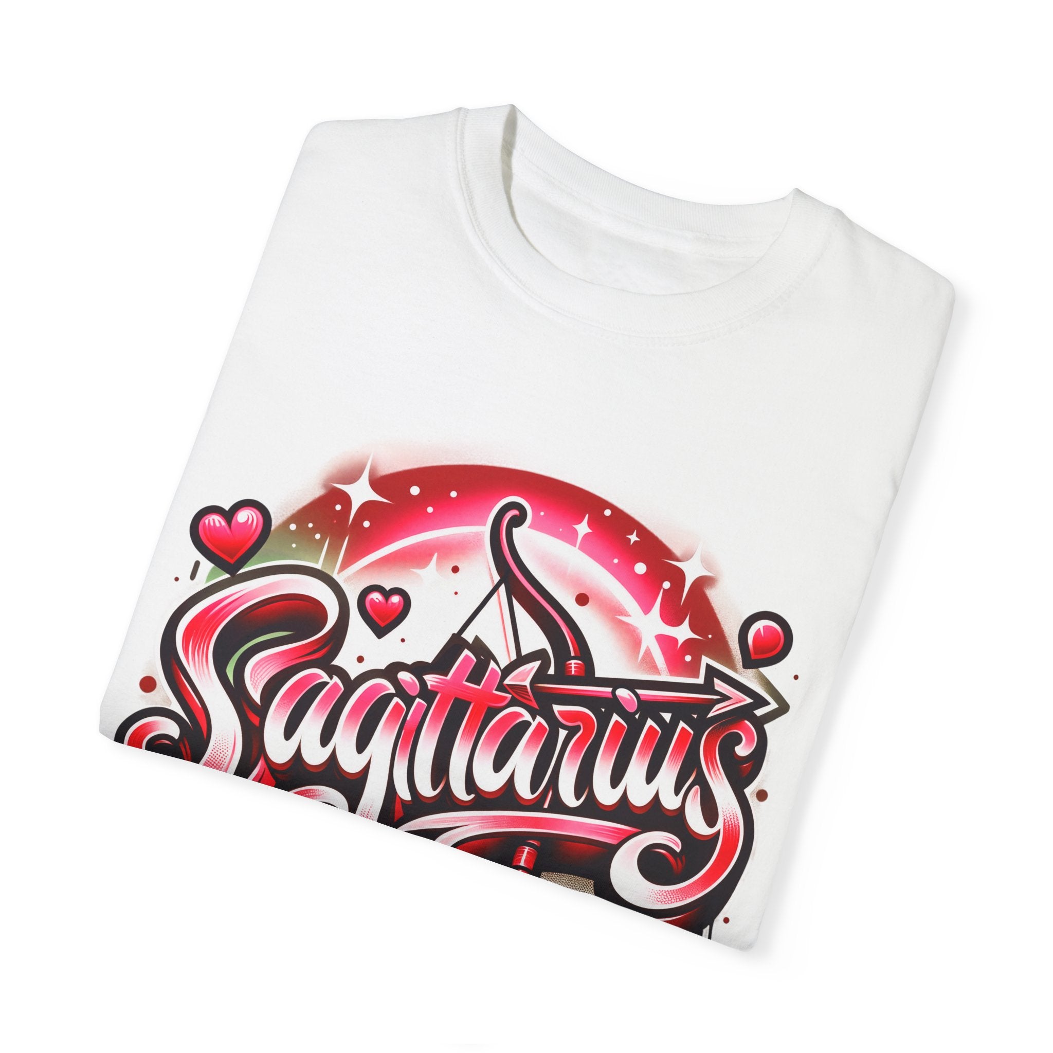 Sagittarius 90s Style Airbrush T-Shirt