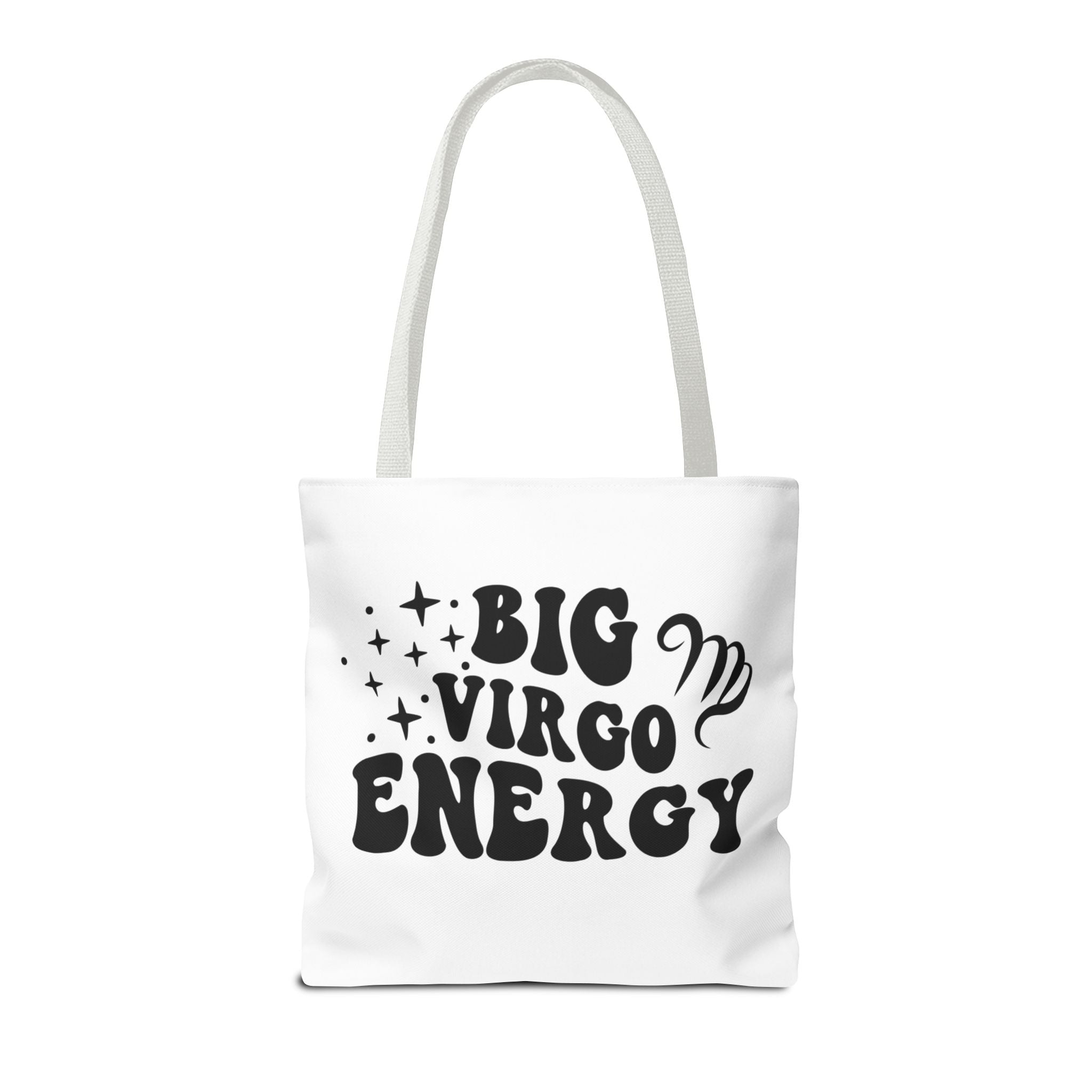 Big Virgo Energy Tote Bag - White