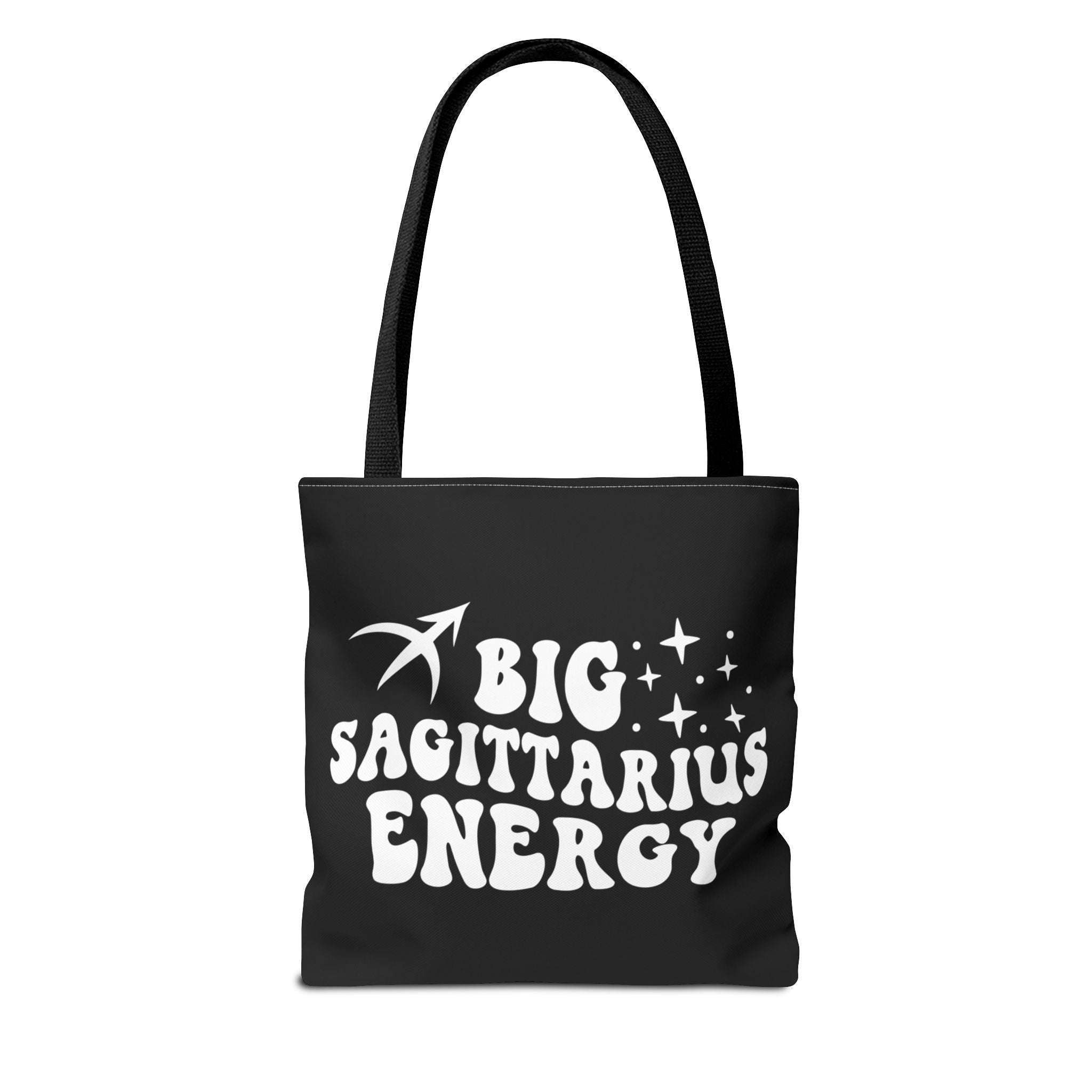 Big Sagittarius Energy Tote Bag - Black