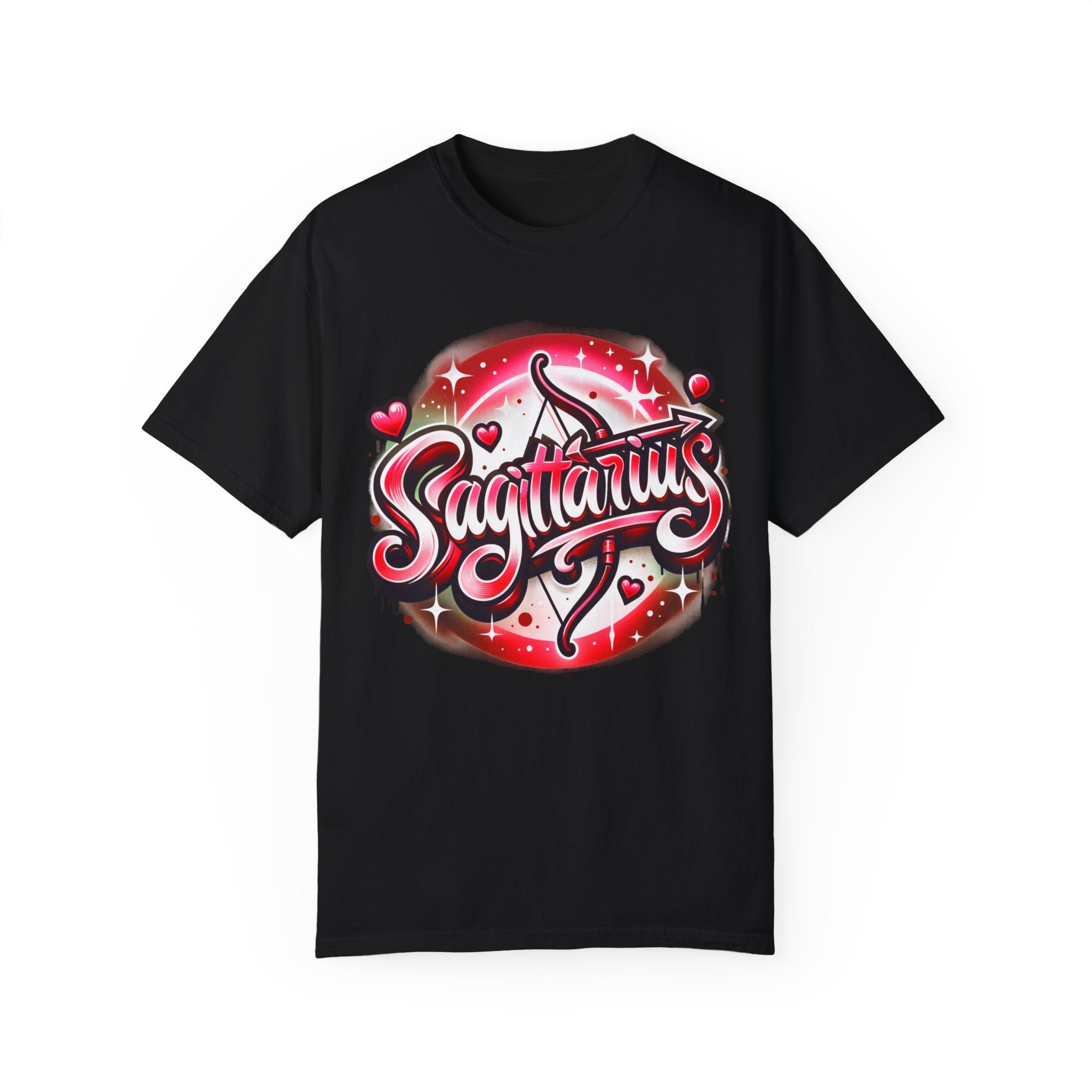 Sagittarius 90s Style Airbrush T-Shirt