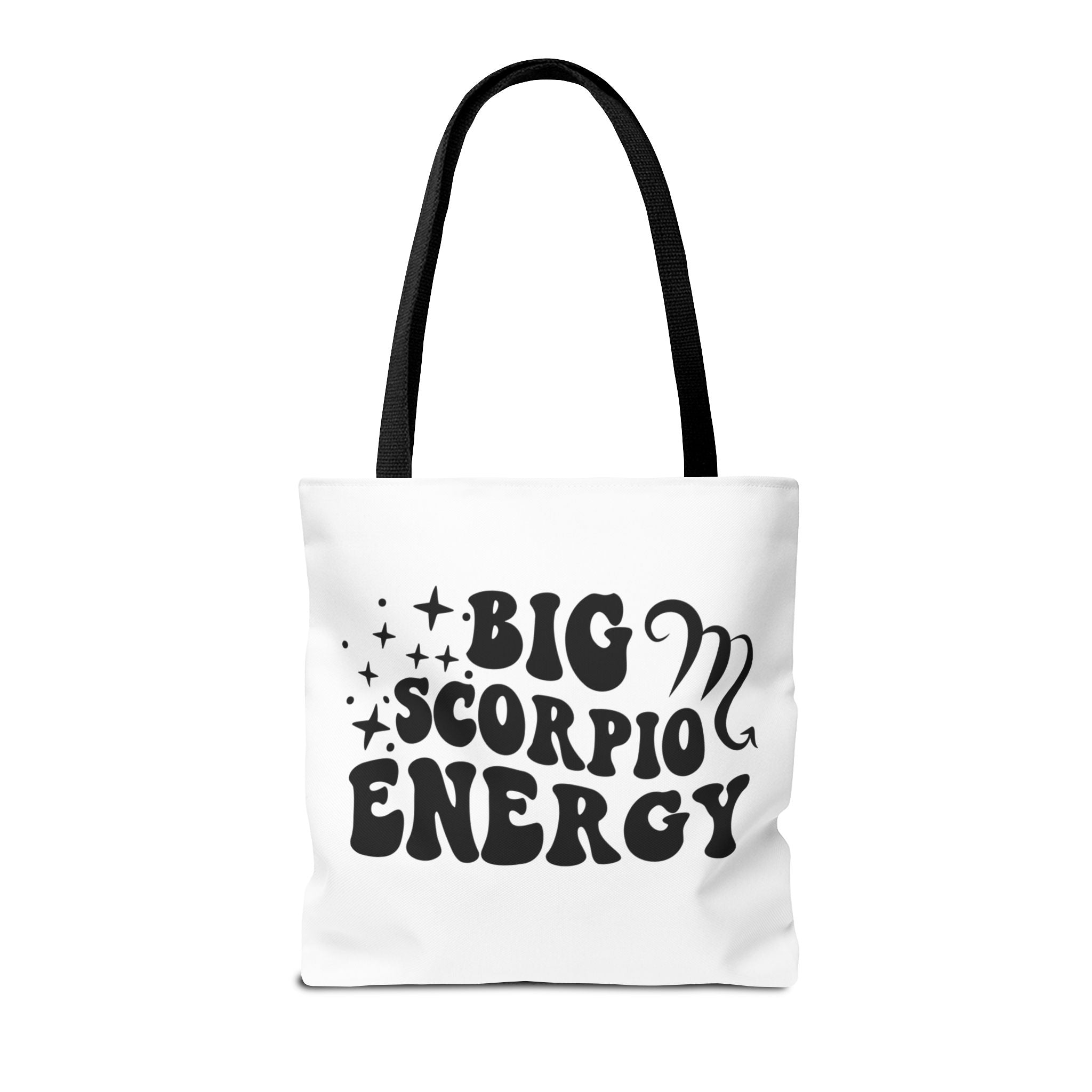 Big Scorpio Energy Tote Bag - White