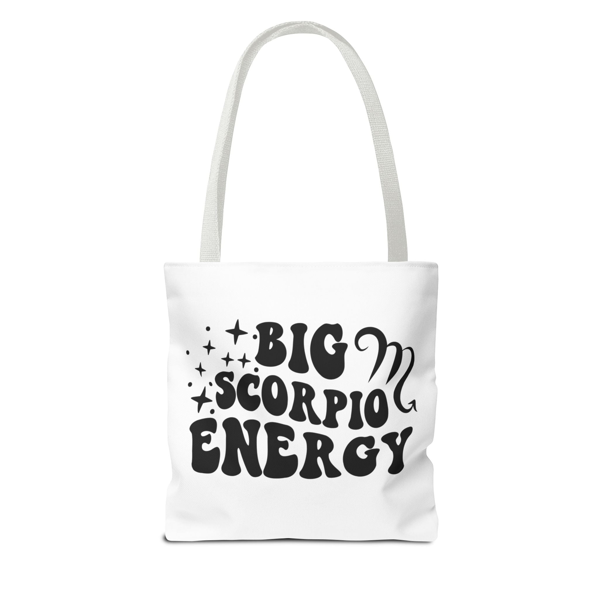 Big Scorpio Energy Tote Bag - White