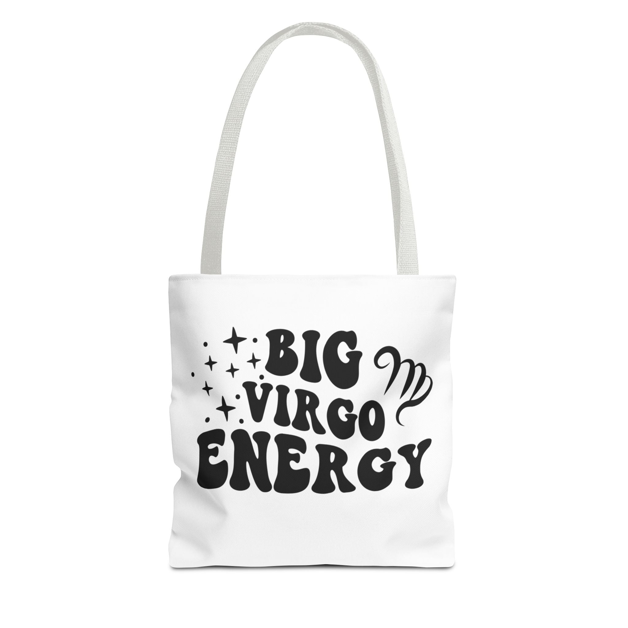 Big Virgo Energy Tote Bag - White