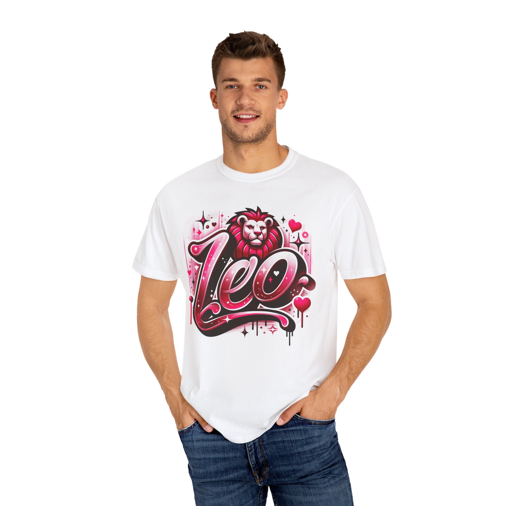 Leo 90s Style Airbrush T-Shirt