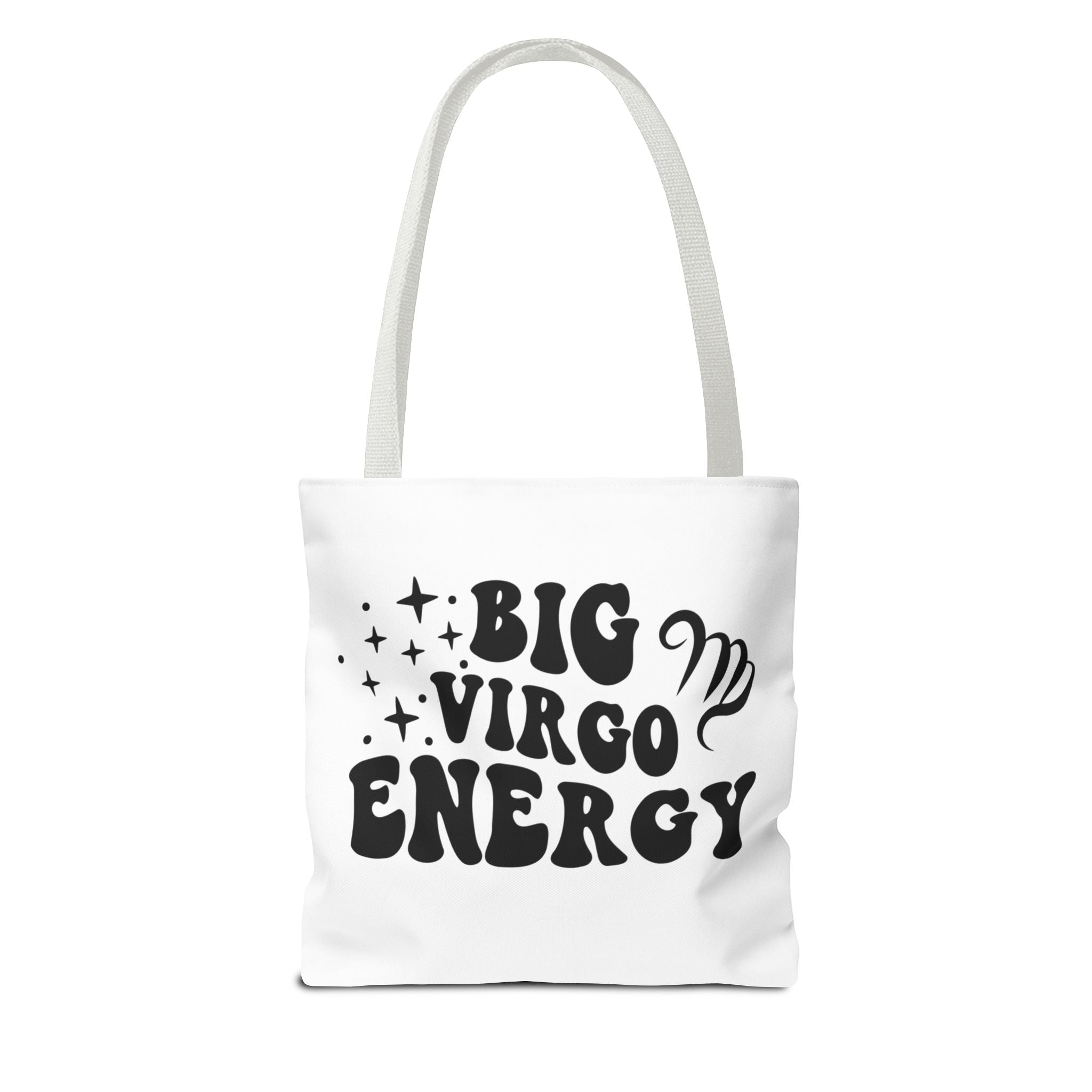 Big Virgo Energy Tote Bag - White