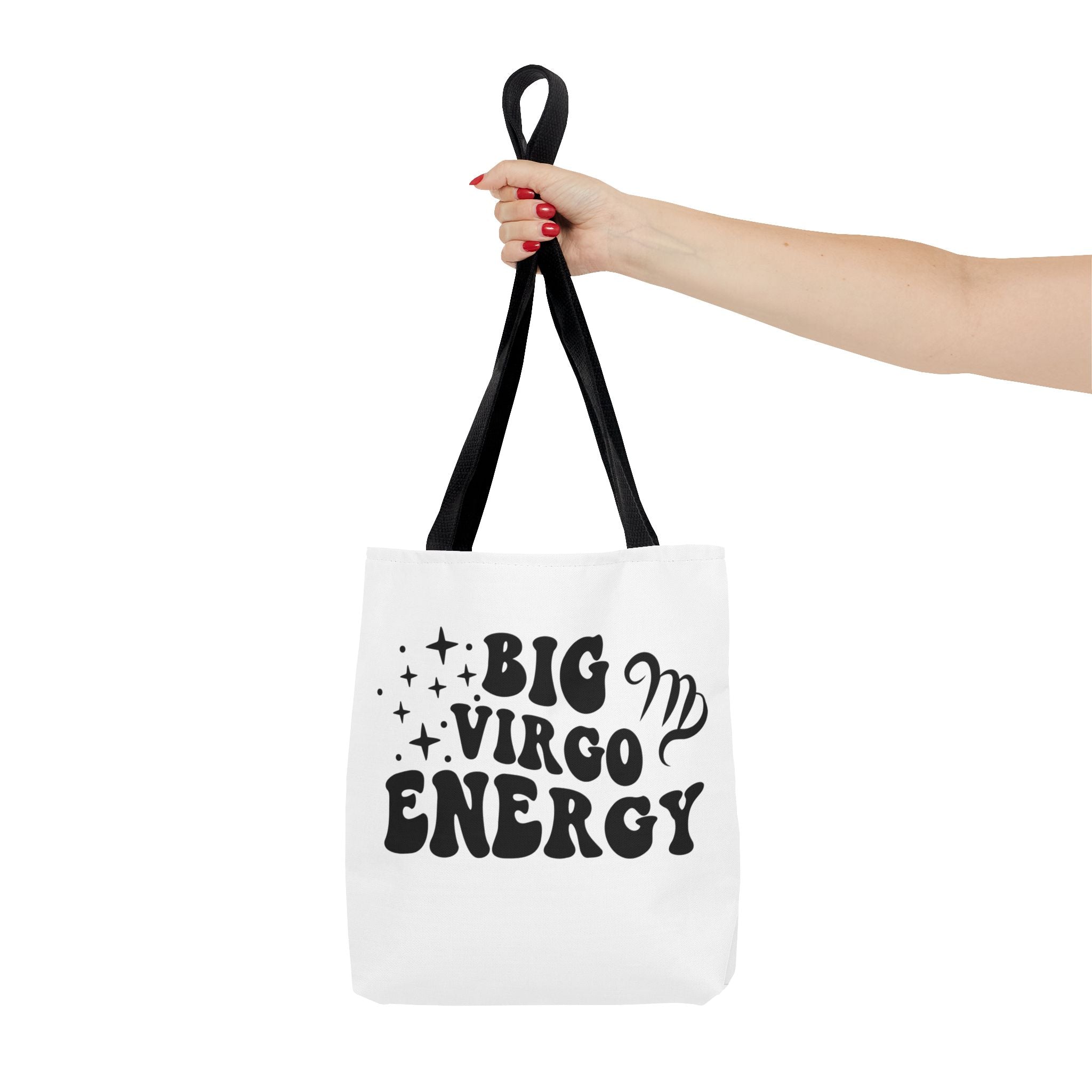 Big Virgo Energy Tote Bag - White