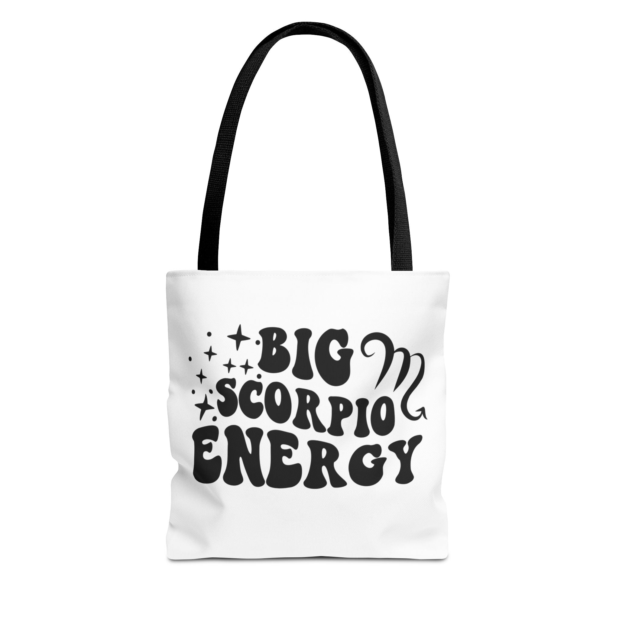 Big Scorpio Energy Tote Bag - White