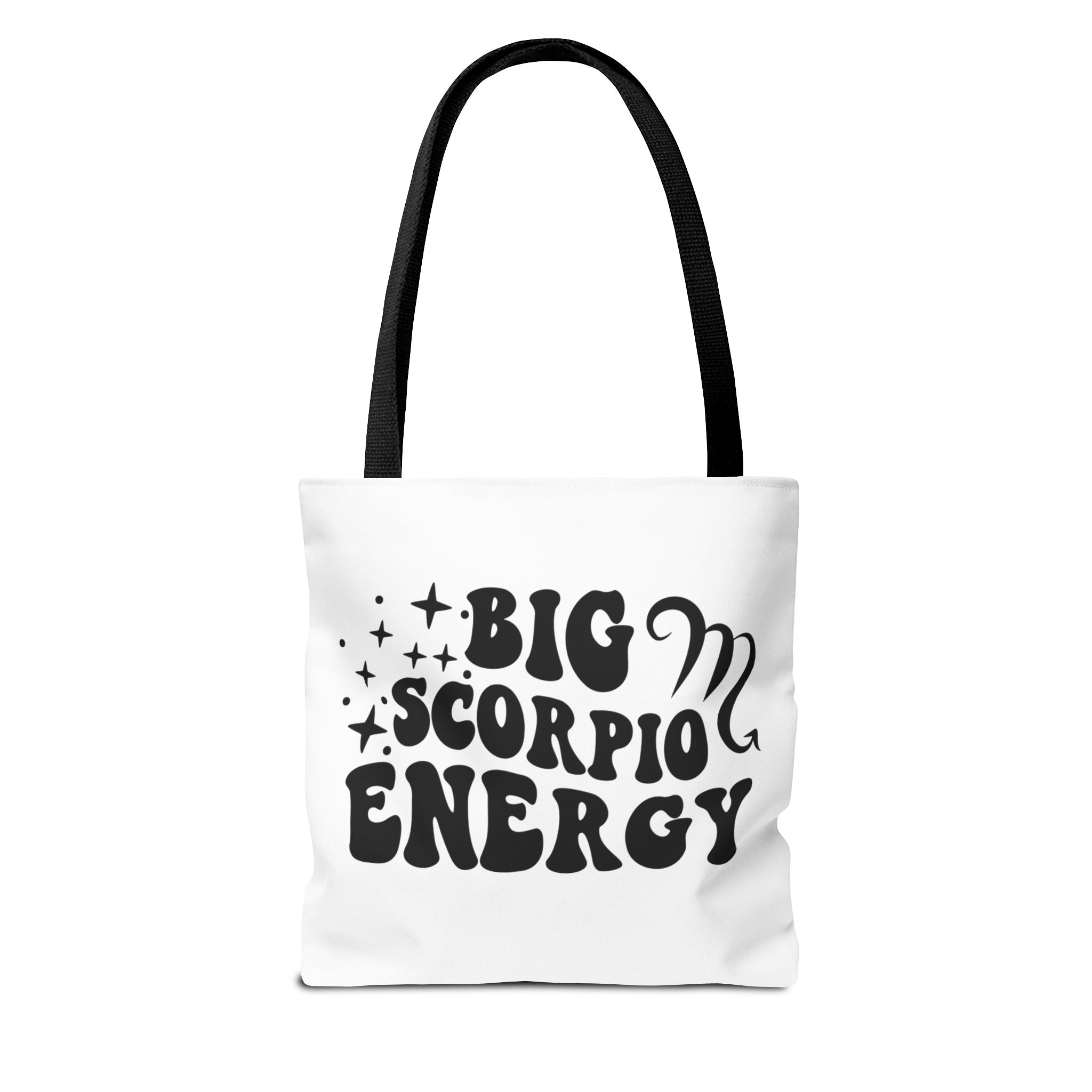 Big Scorpio Energy Tote Bag - White