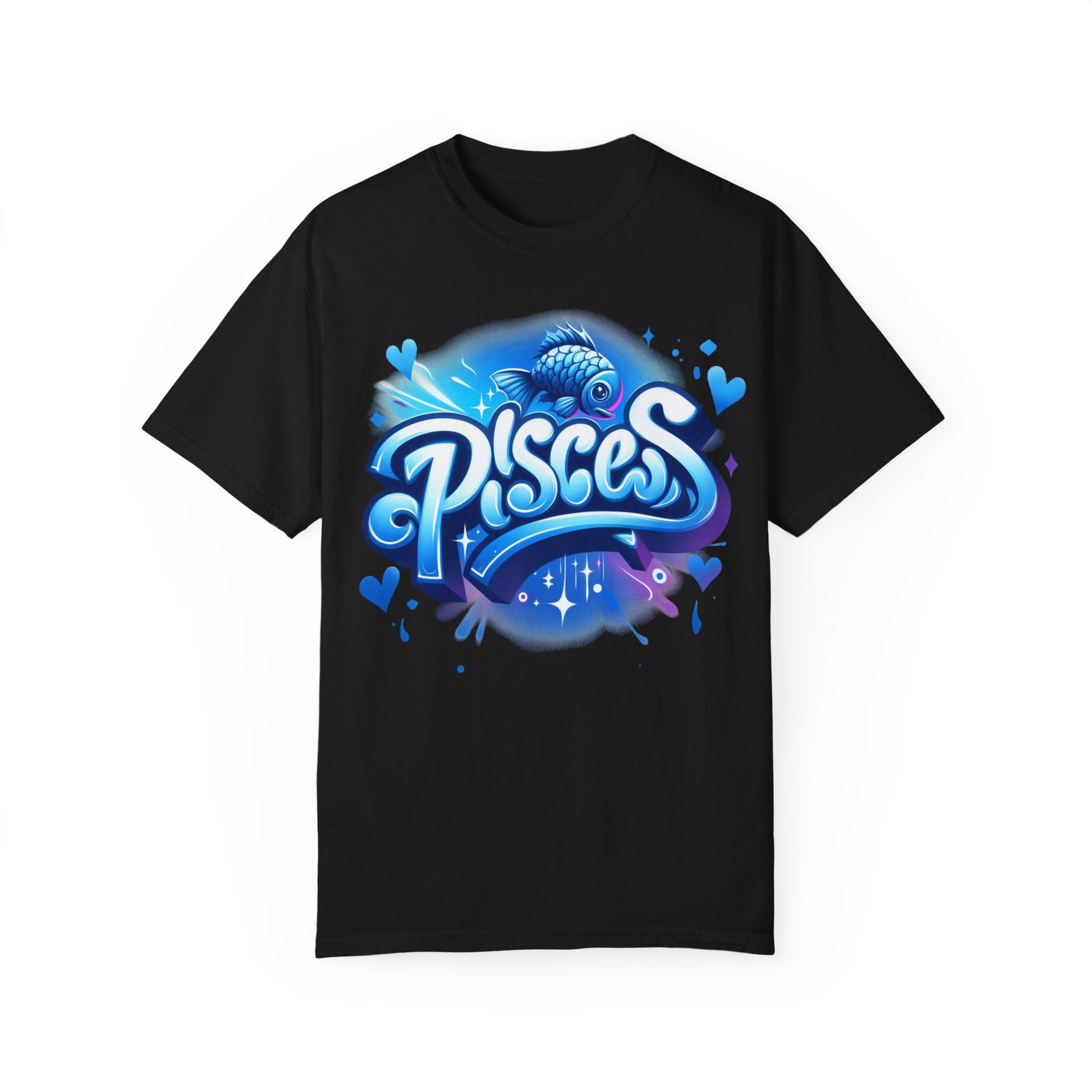 Pisces 90s Style Airbrush T-Shirt