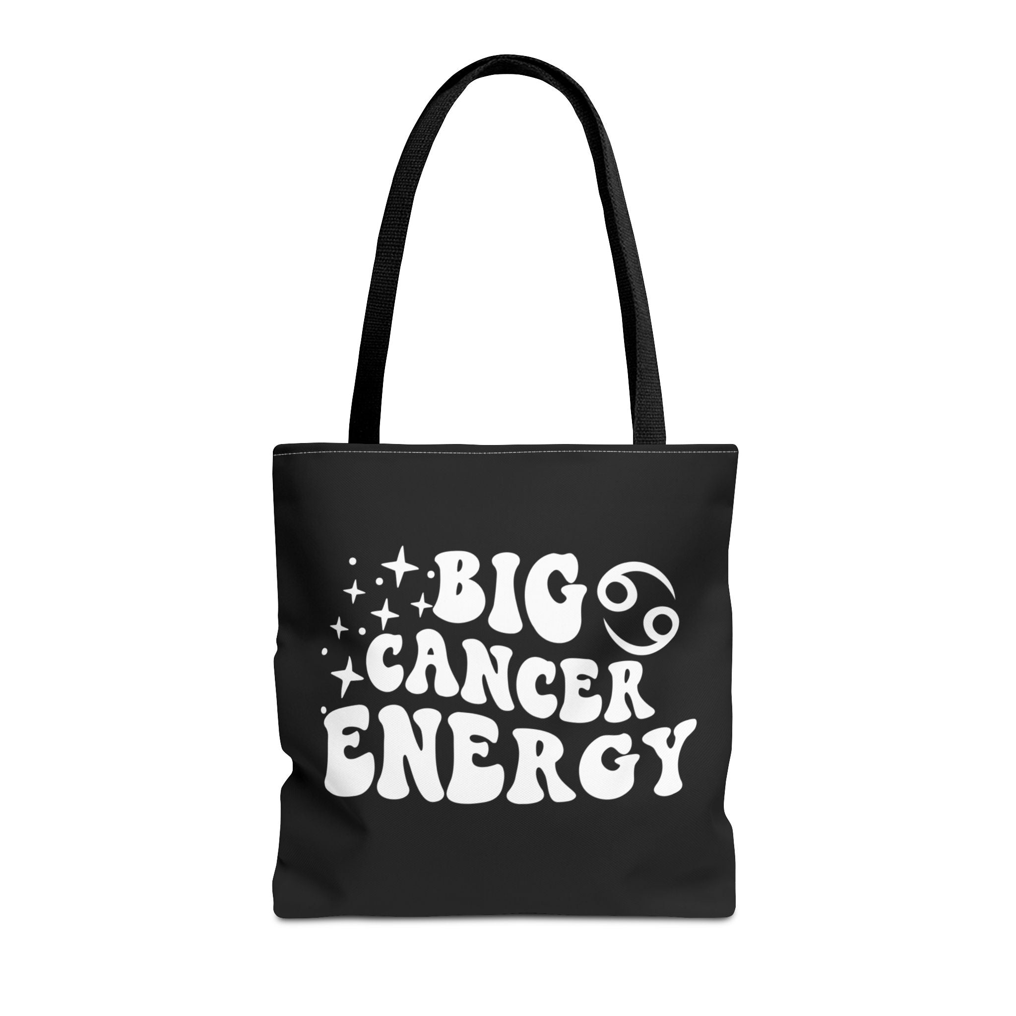 Big Cancer Energy Tote Bag - Black - Divine Feminine Works