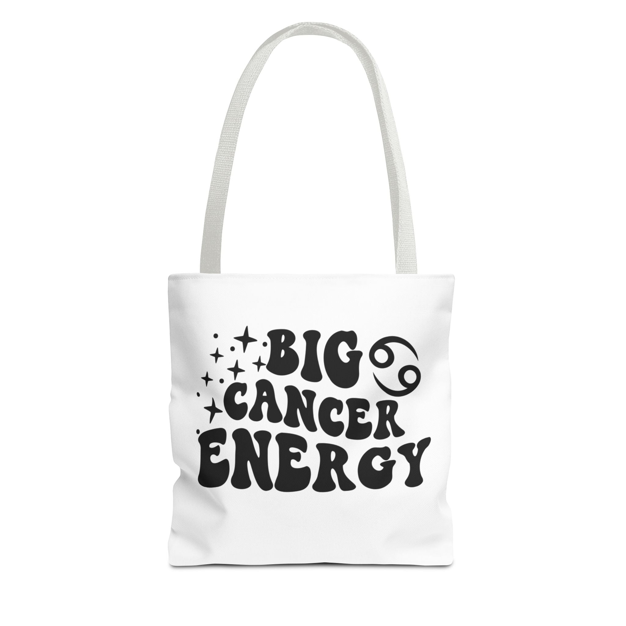 Big Cancer Energy Tote Bag - White - Divine Feminine Works