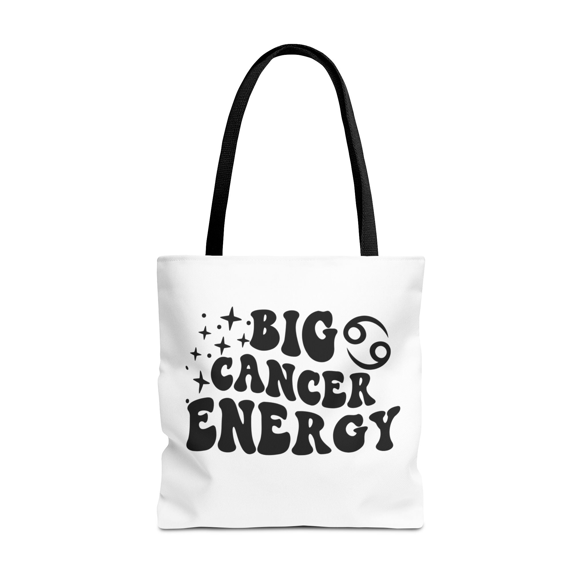 Big Cancer Energy Tote Bag - White - Divine Feminine Works