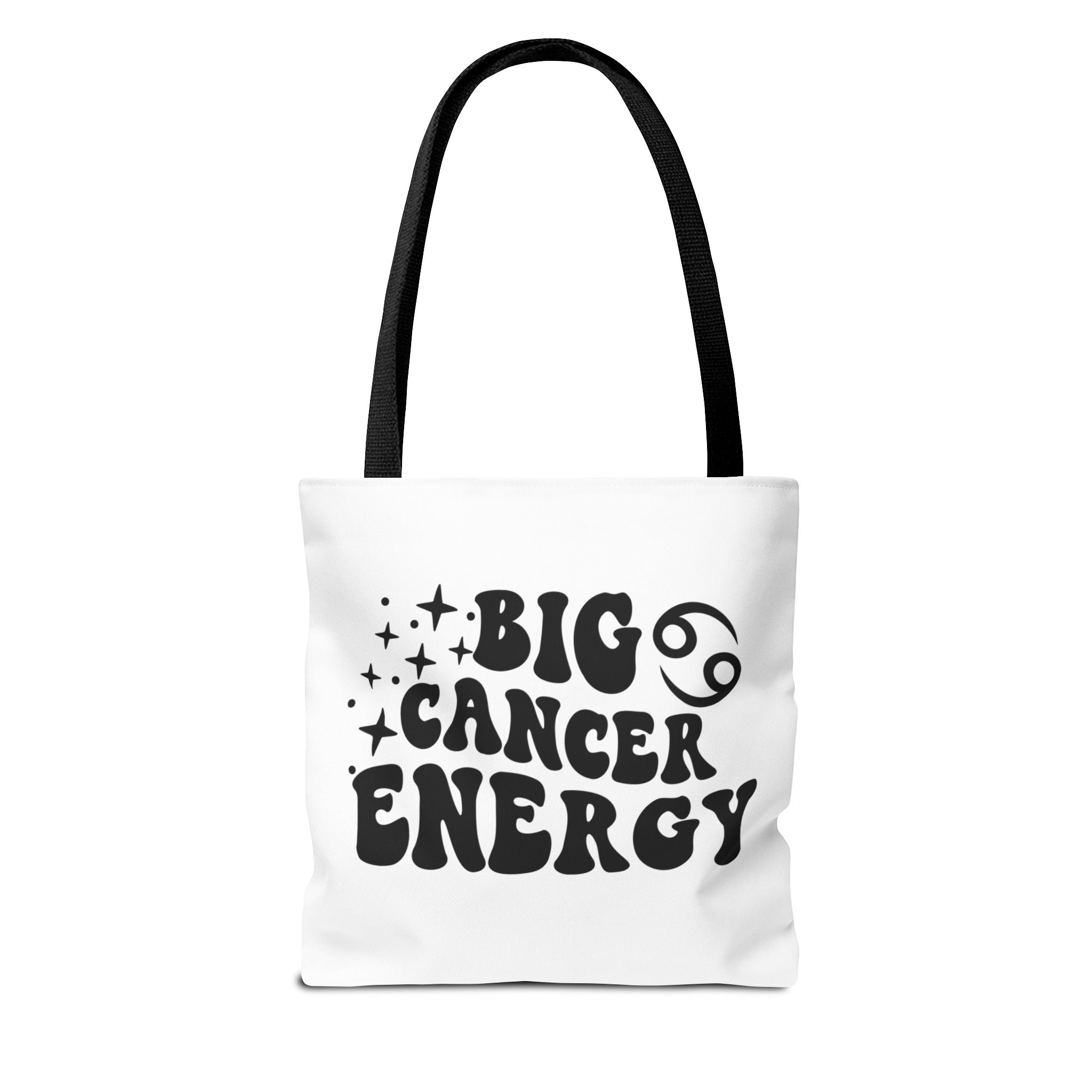 Big Cancer Energy Tote Bag - White - Divine Feminine Works