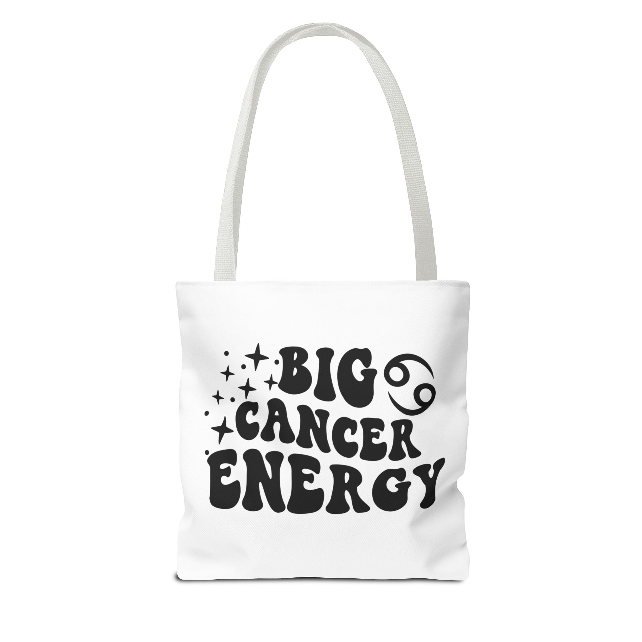 Big Cancer Energy Tote Bag - White - Divine Feminine Works