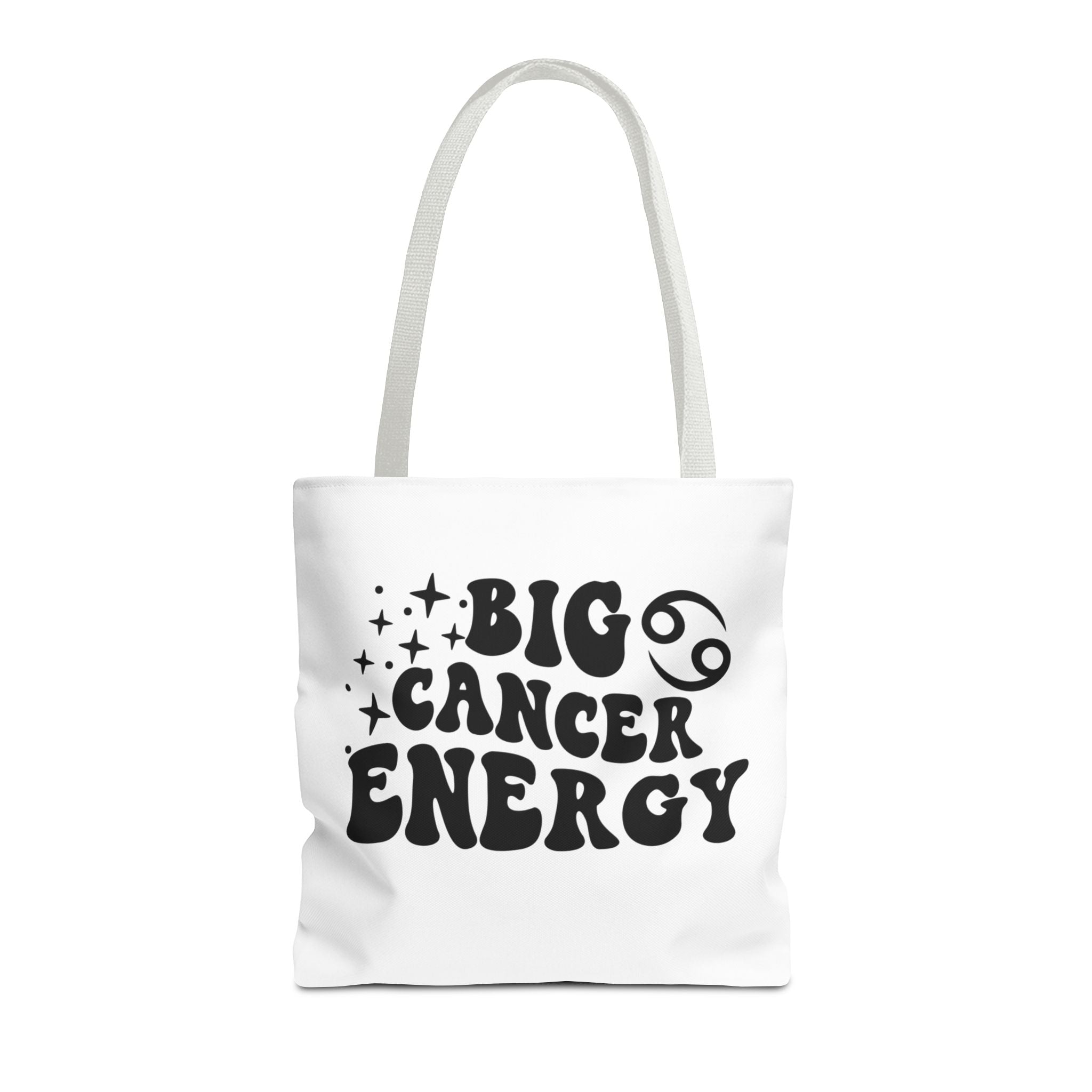 Big Cancer Energy Tote Bag - White - Divine Feminine Works