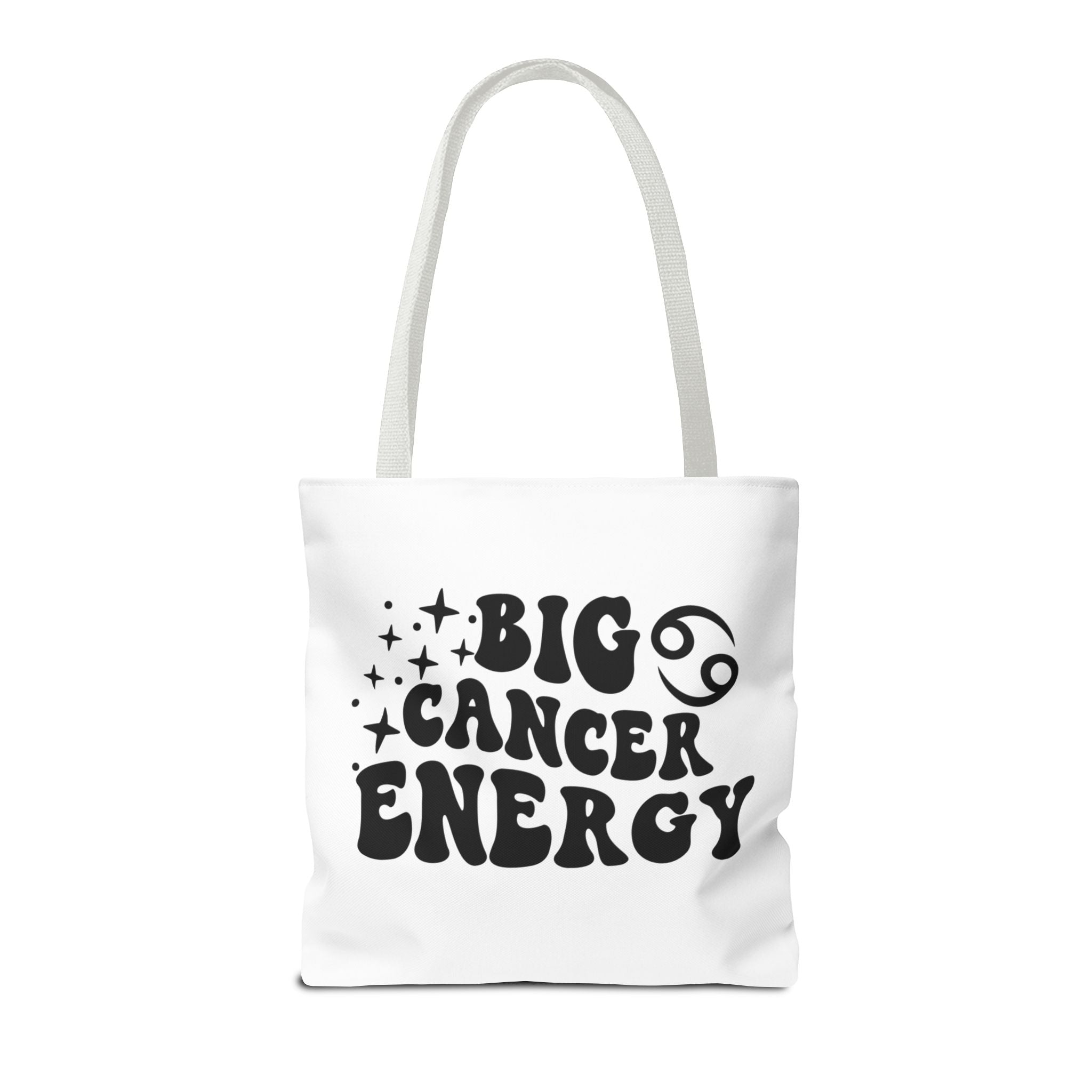 Big Cancer Energy Tote Bag - White - Divine Feminine Works