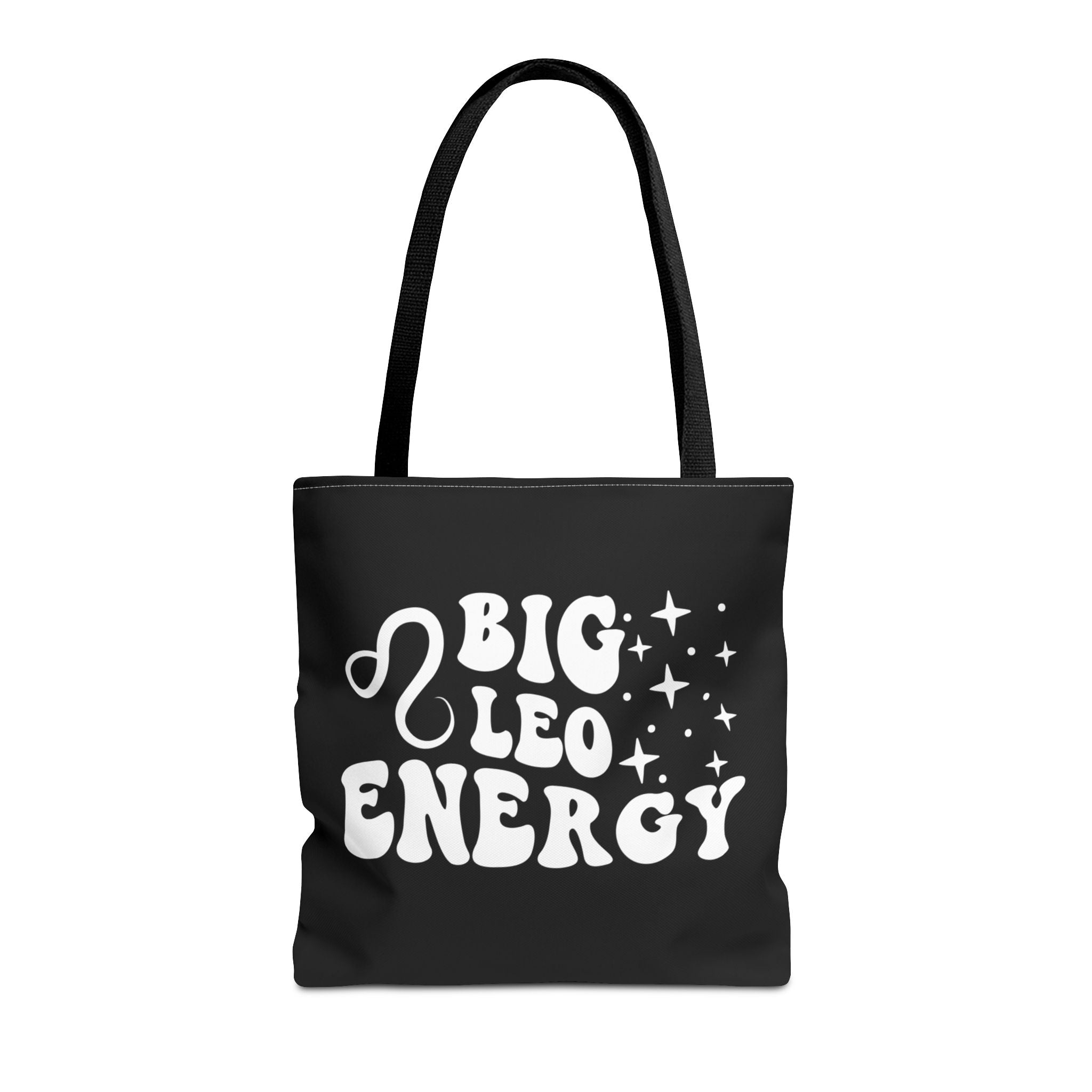 Big Leo Energy Tote Bag - Black - Divine Feminine Works