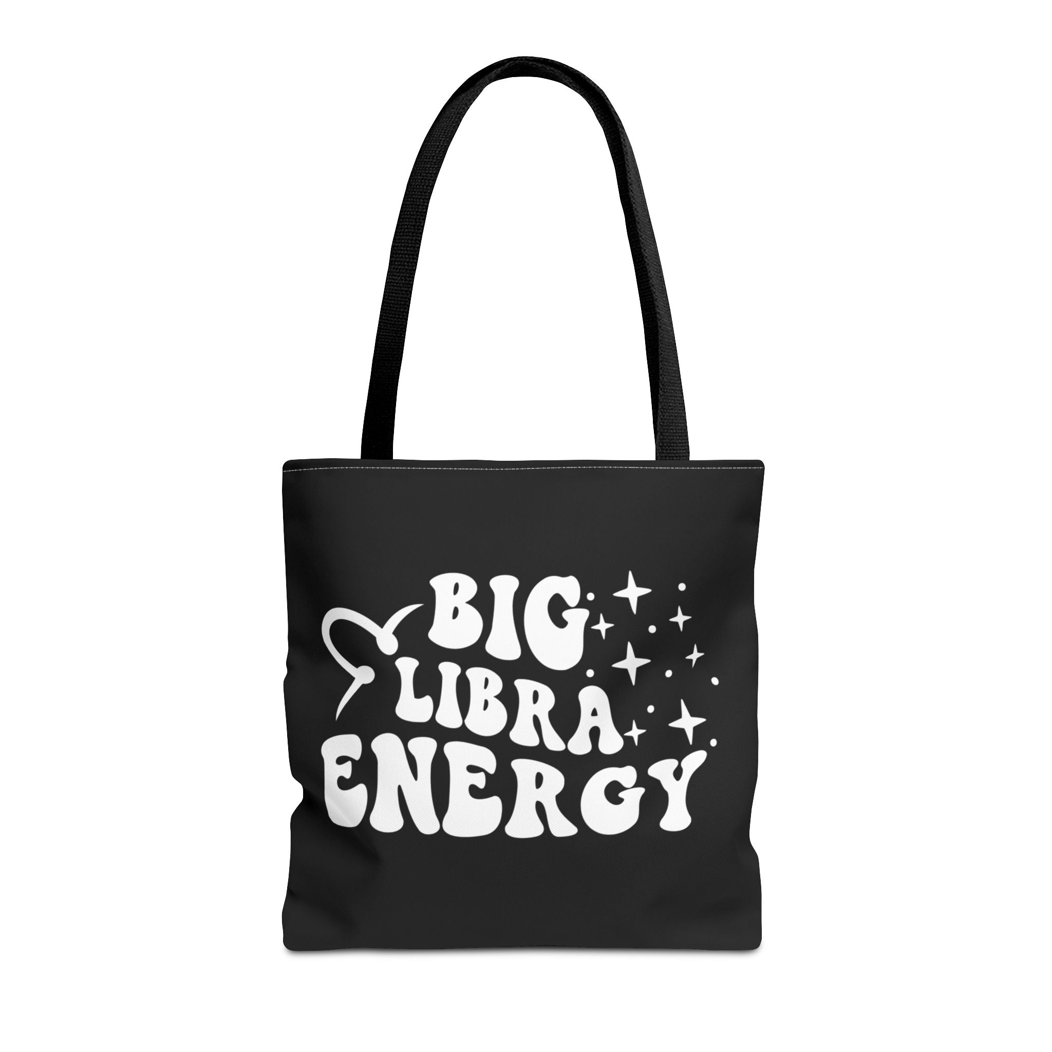 Big Libra Energy Tote Bag - Black - Divine Feminine Works