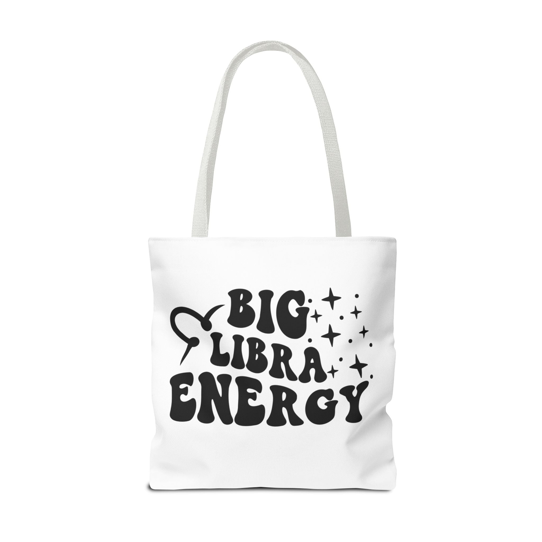 Big Libra Energy Tote Bag - White - Divine Feminine Works