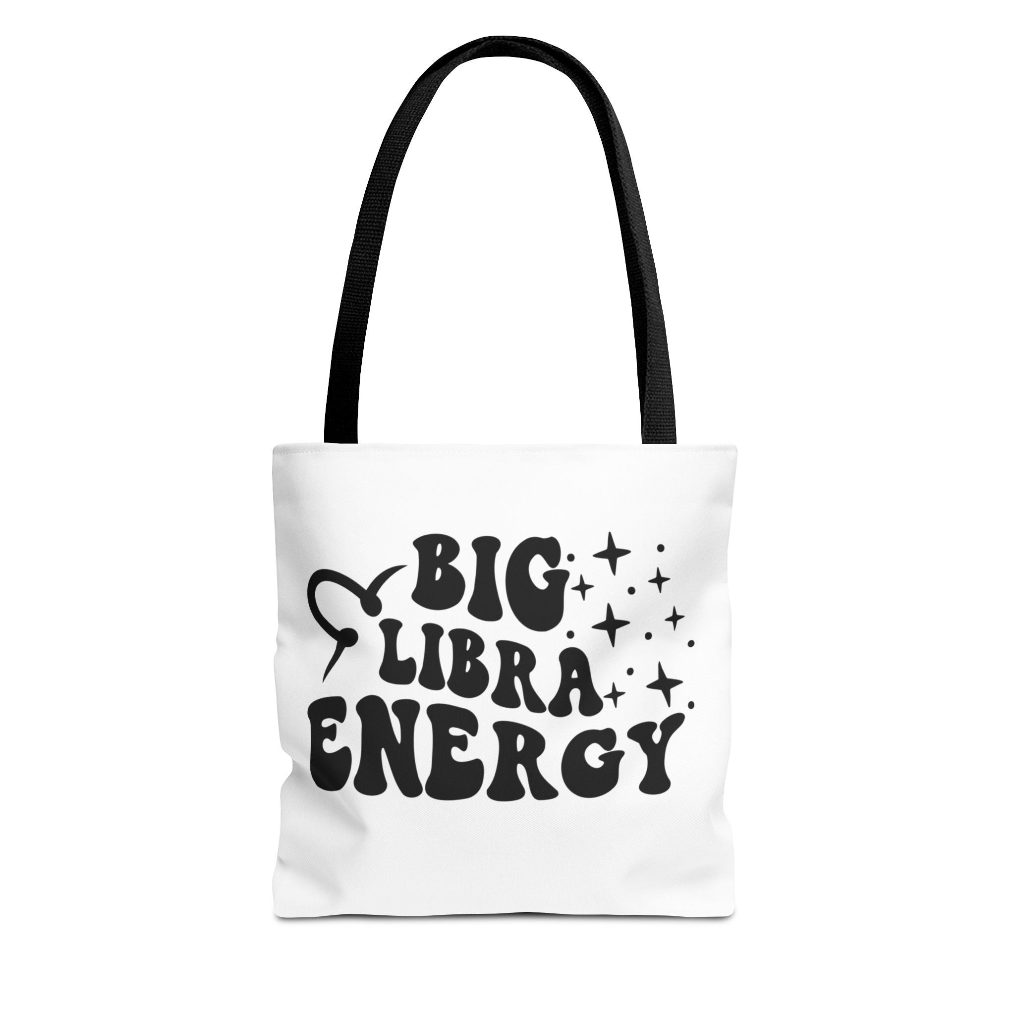 Big Libra Energy Tote Bag - White - Divine Feminine Works