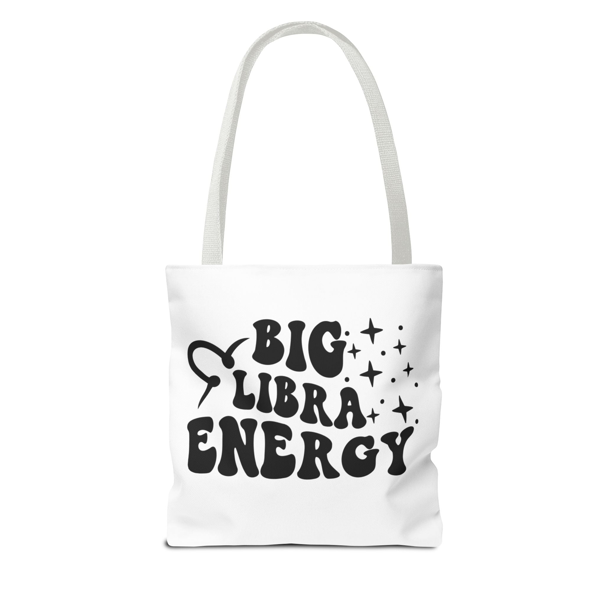 Big Libra Energy Tote Bag - White - Divine Feminine Works