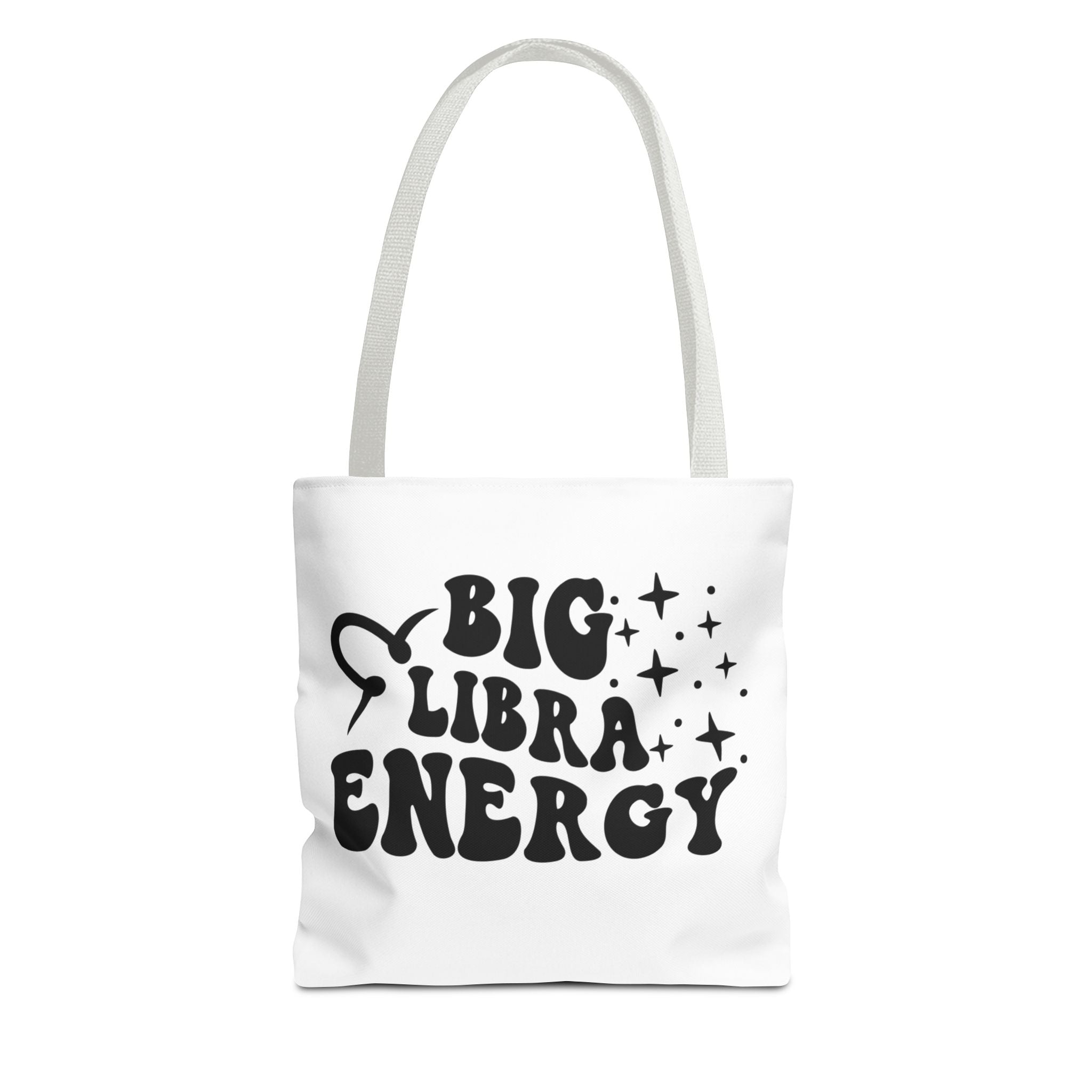 Big Libra Energy Tote Bag - White - Divine Feminine Works