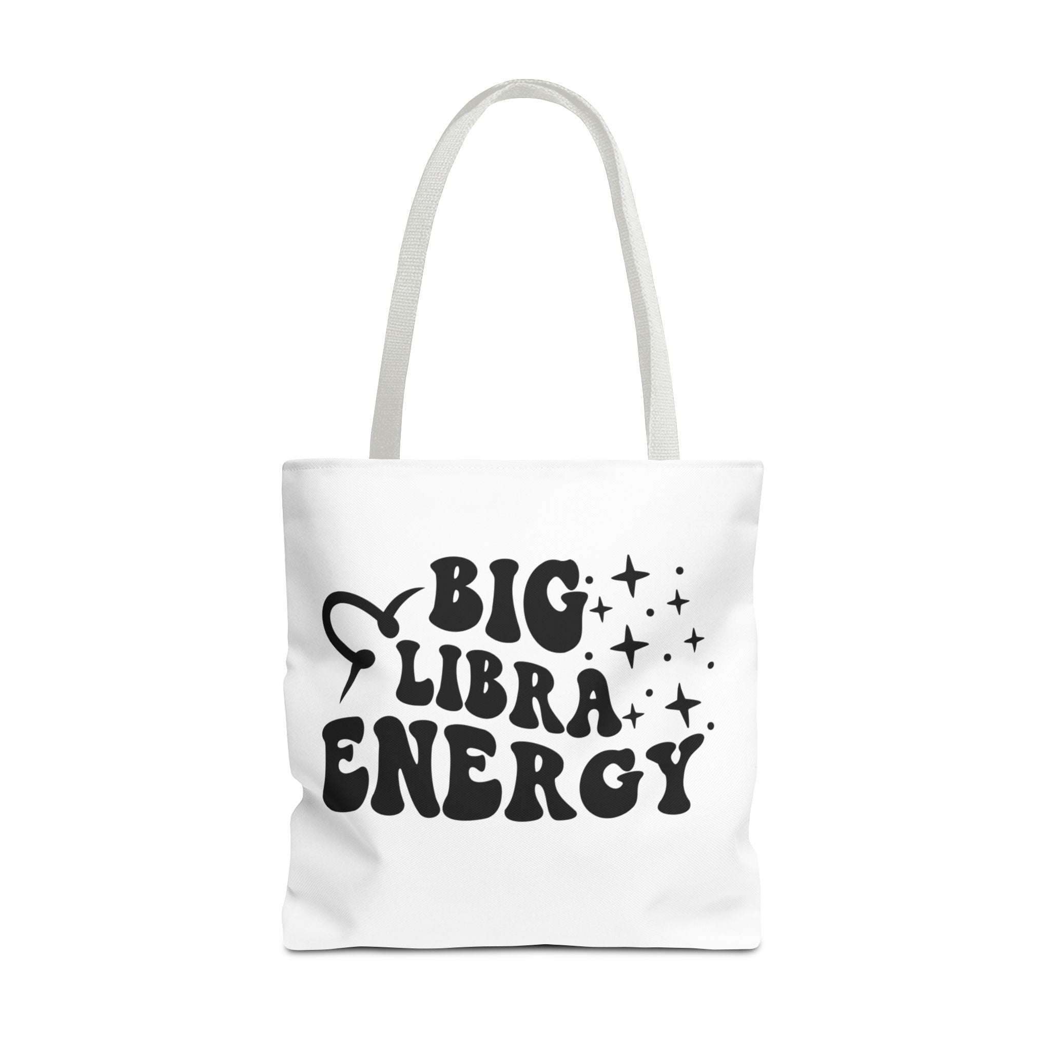 Big Libra Energy Tote Bag - White - Divine Feminine Works