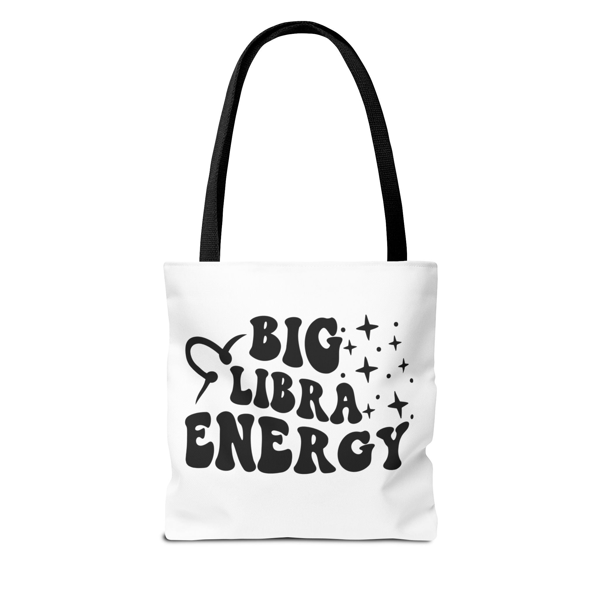 Big Libra Energy Tote Bag - White - Divine Feminine Works