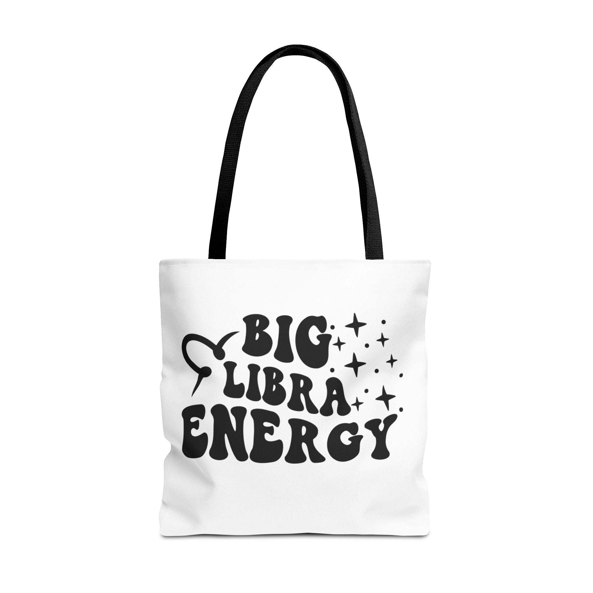 Big Libra Energy Tote Bag - White - Divine Feminine Works