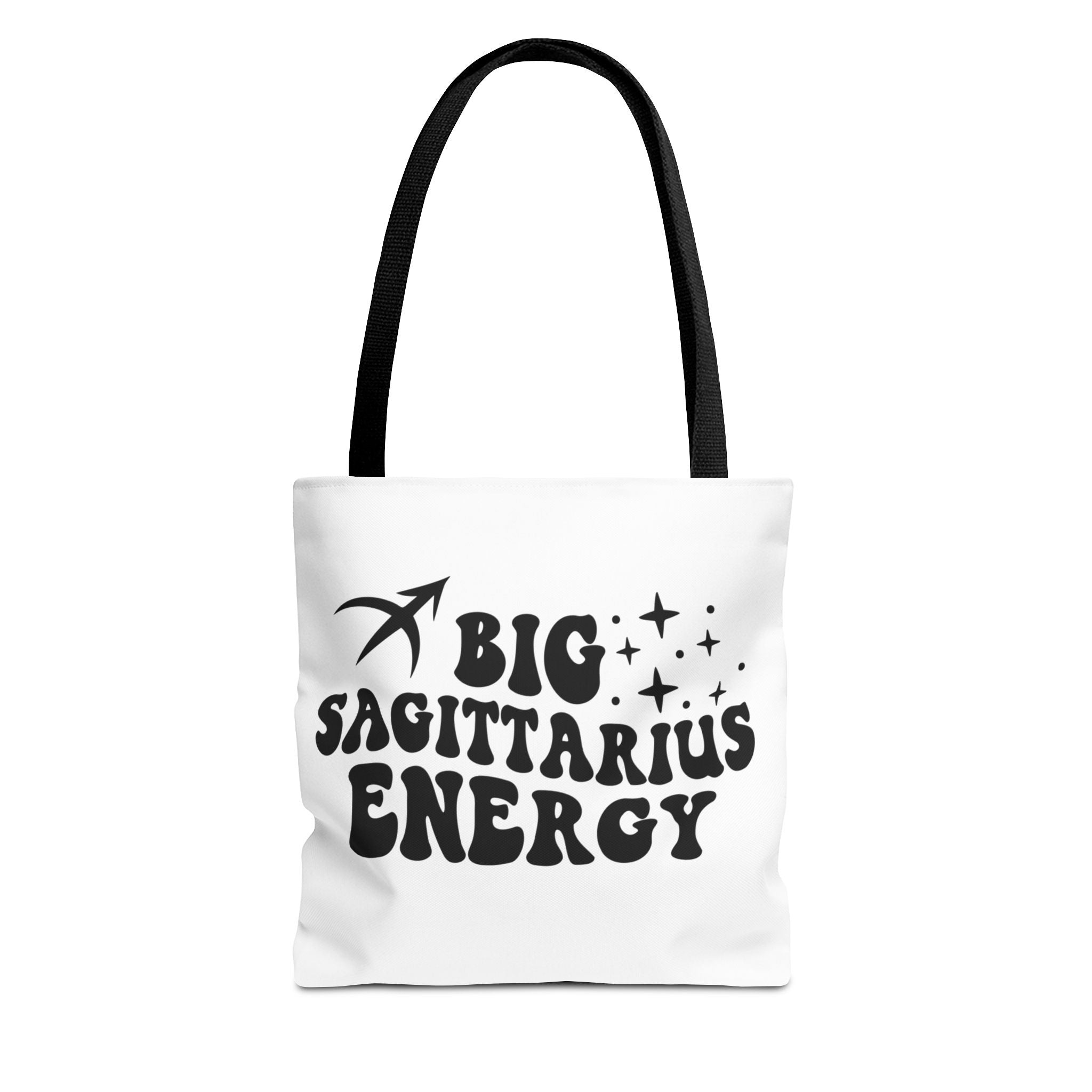 Big Sagittarius Energy Tote Bag - White - Divine Feminine Works