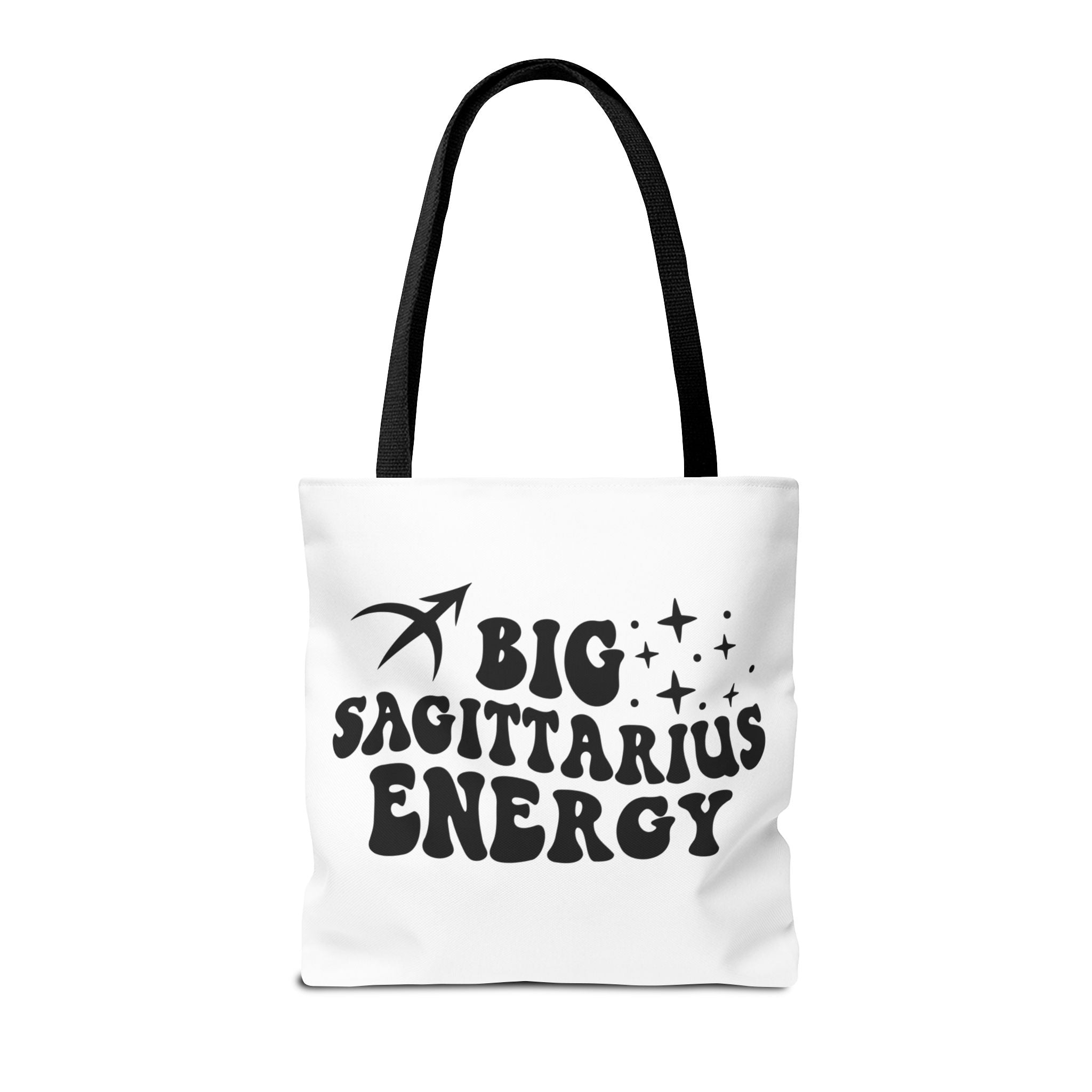 Big Sagittarius Energy Tote Bag - White - Divine Feminine Works