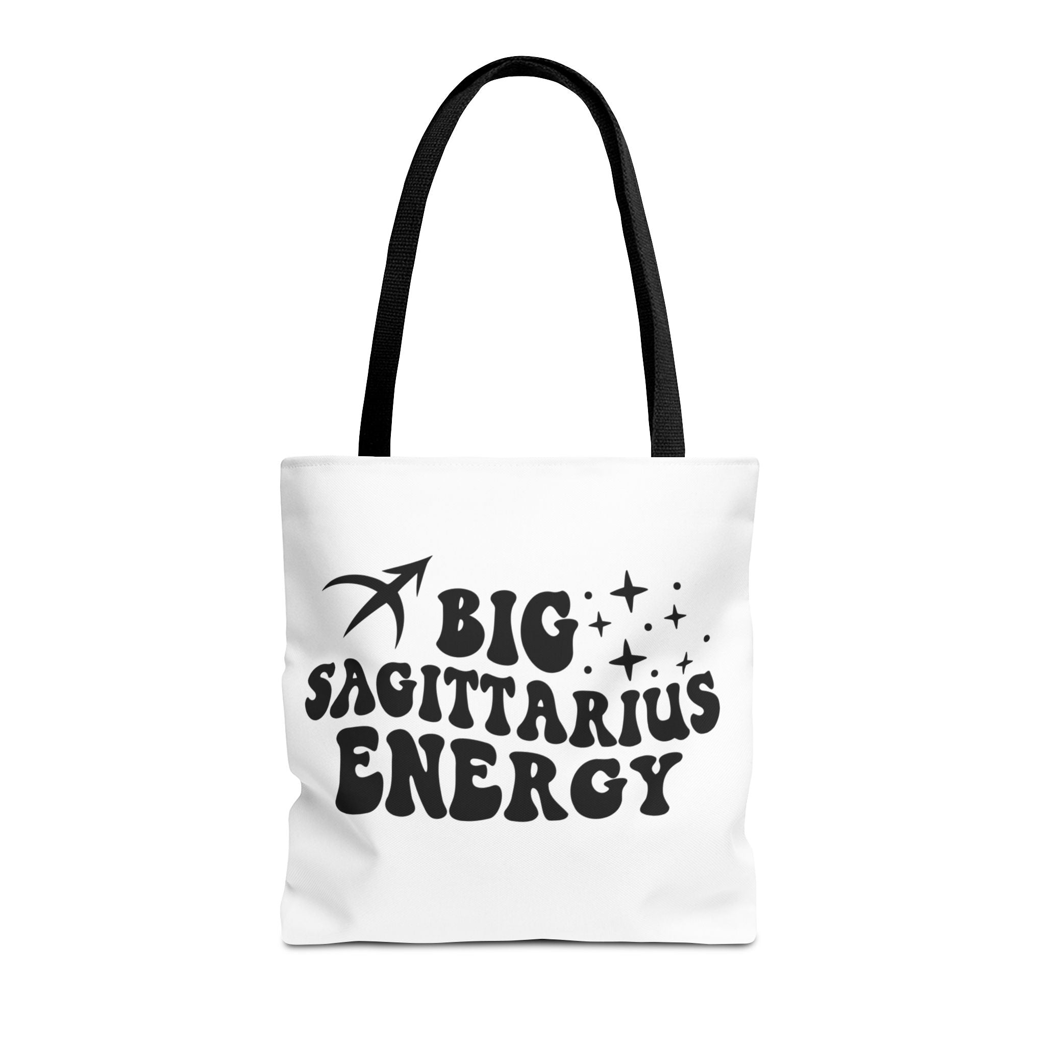 Big Sagittarius Energy Tote Bag - White - Divine Feminine Works