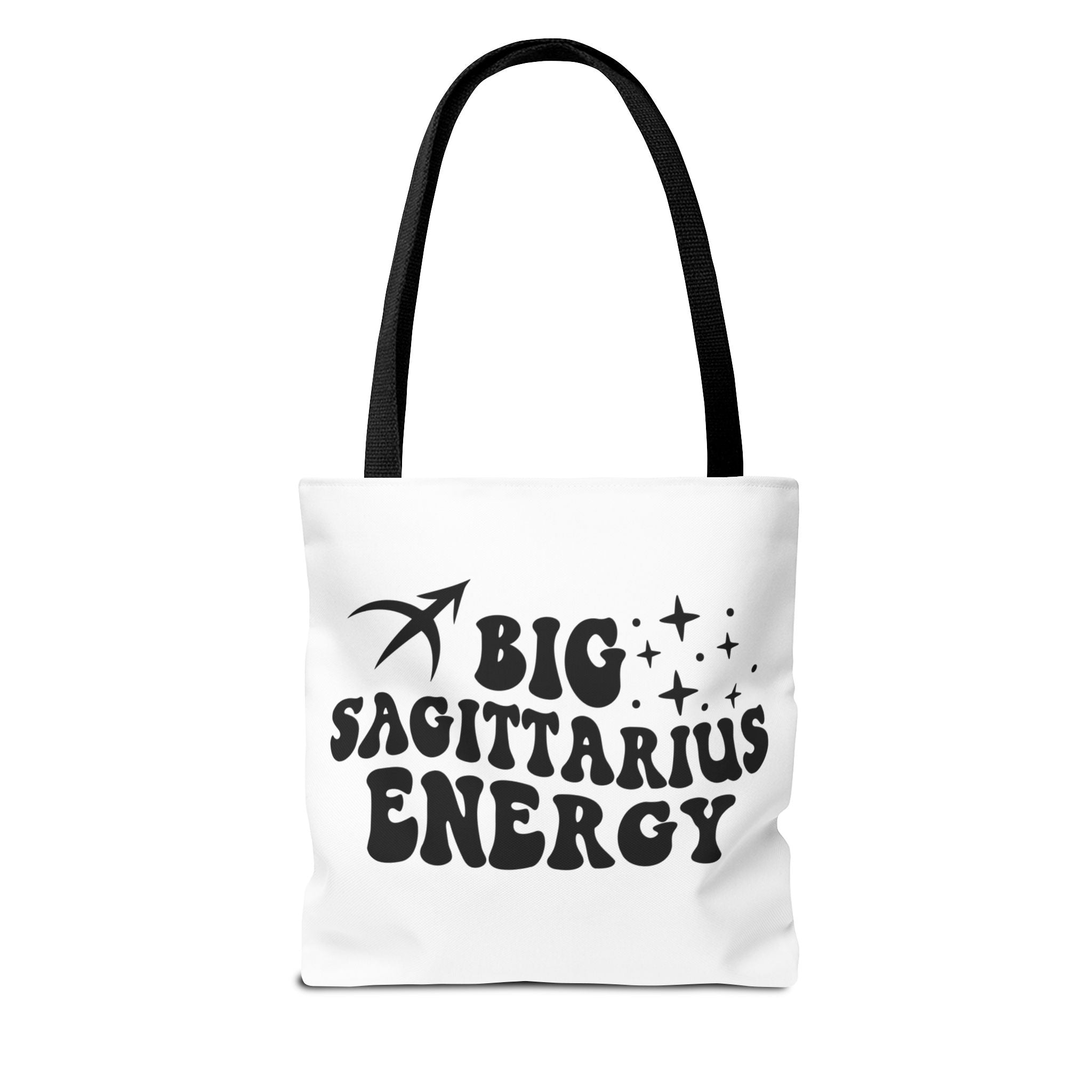 Big Sagittarius Energy Tote Bag - White - Divine Feminine Works