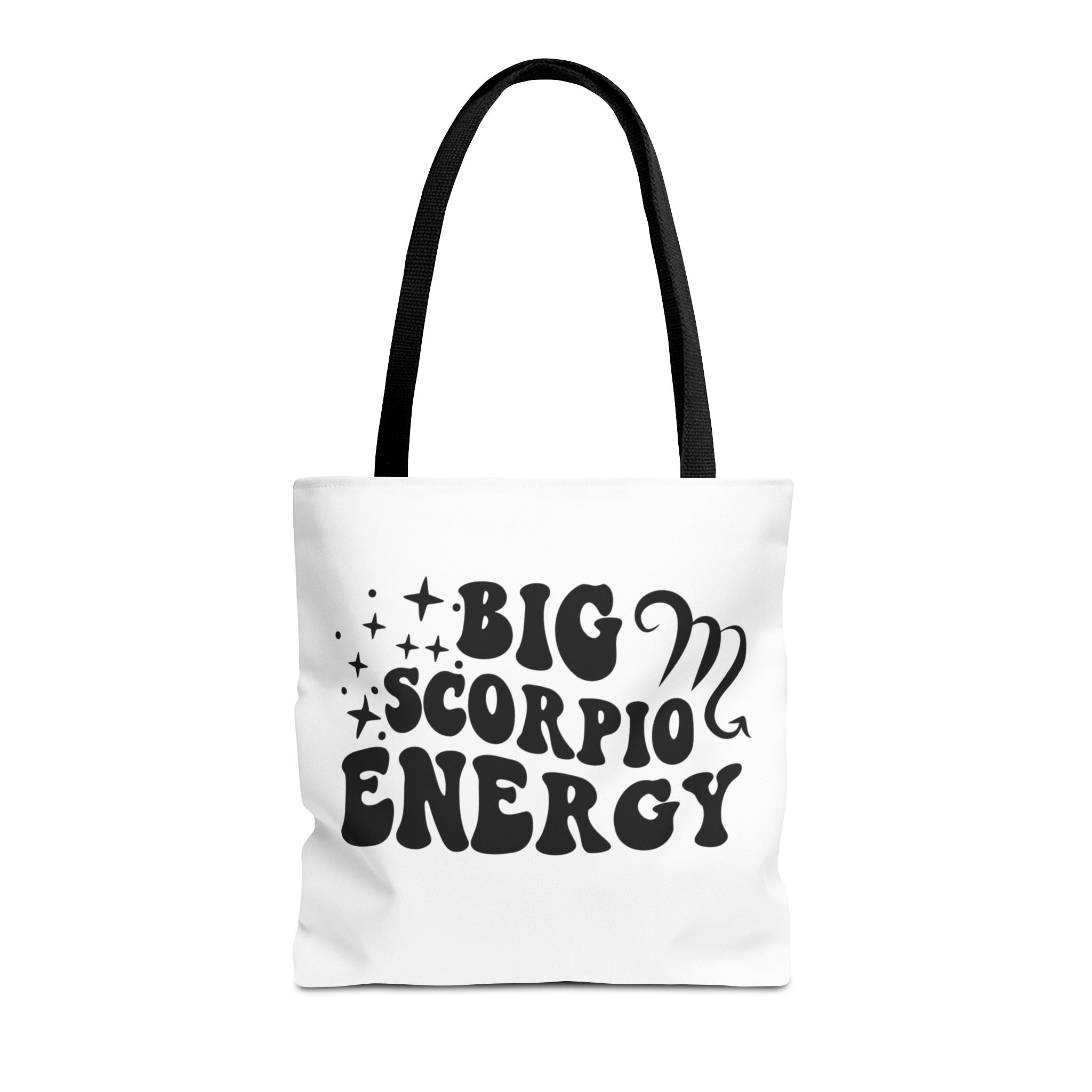 Big Scorpio Energy Tote Bag - White - Divine Feminine Works