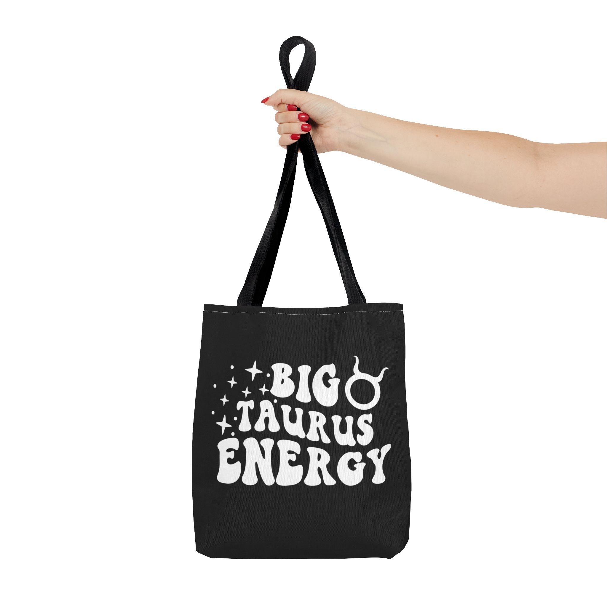 Big Taurus Energy Tote Bag - Black - Divine Feminine Works