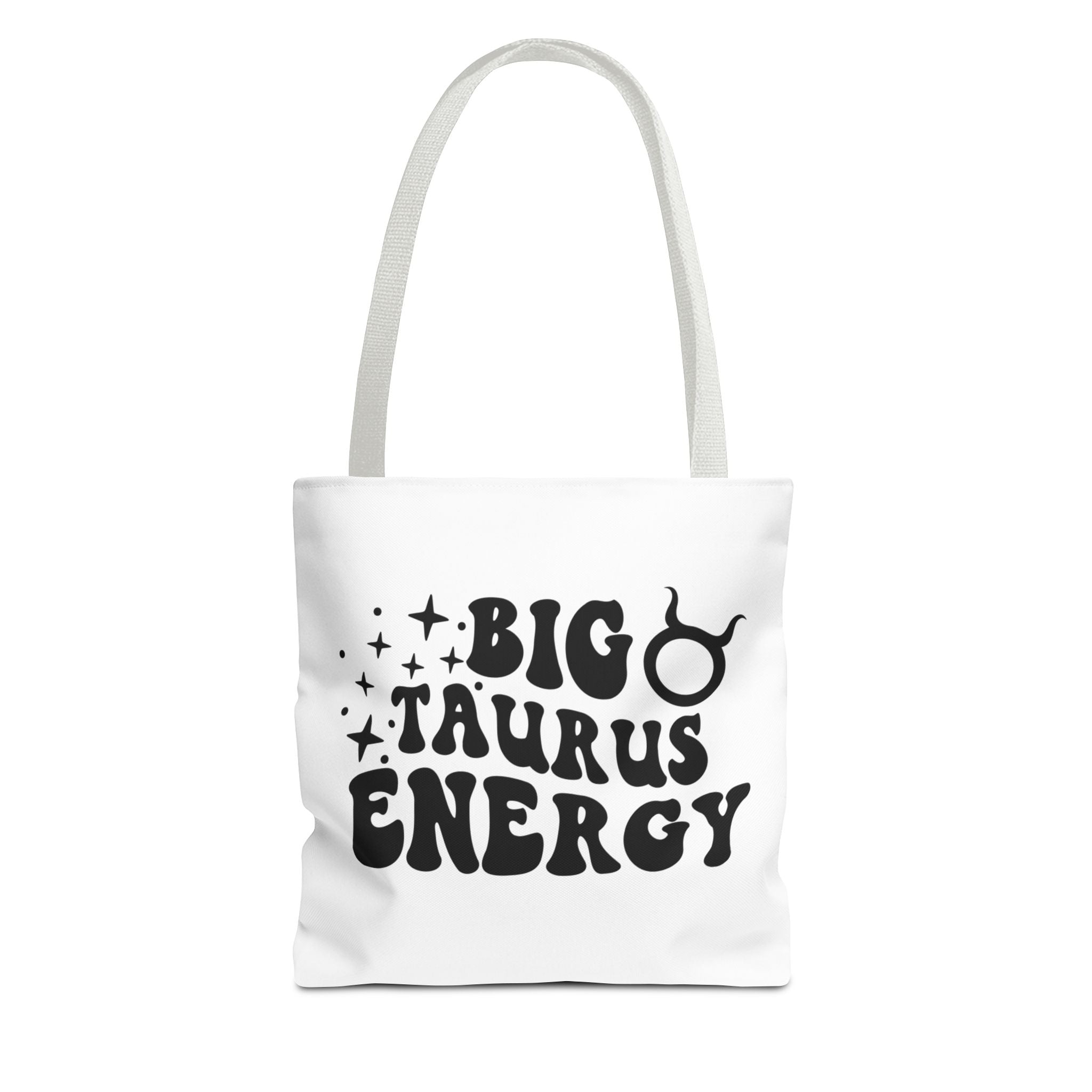 Big Taurus Energy Tote Bag - White - Divine Feminine Works