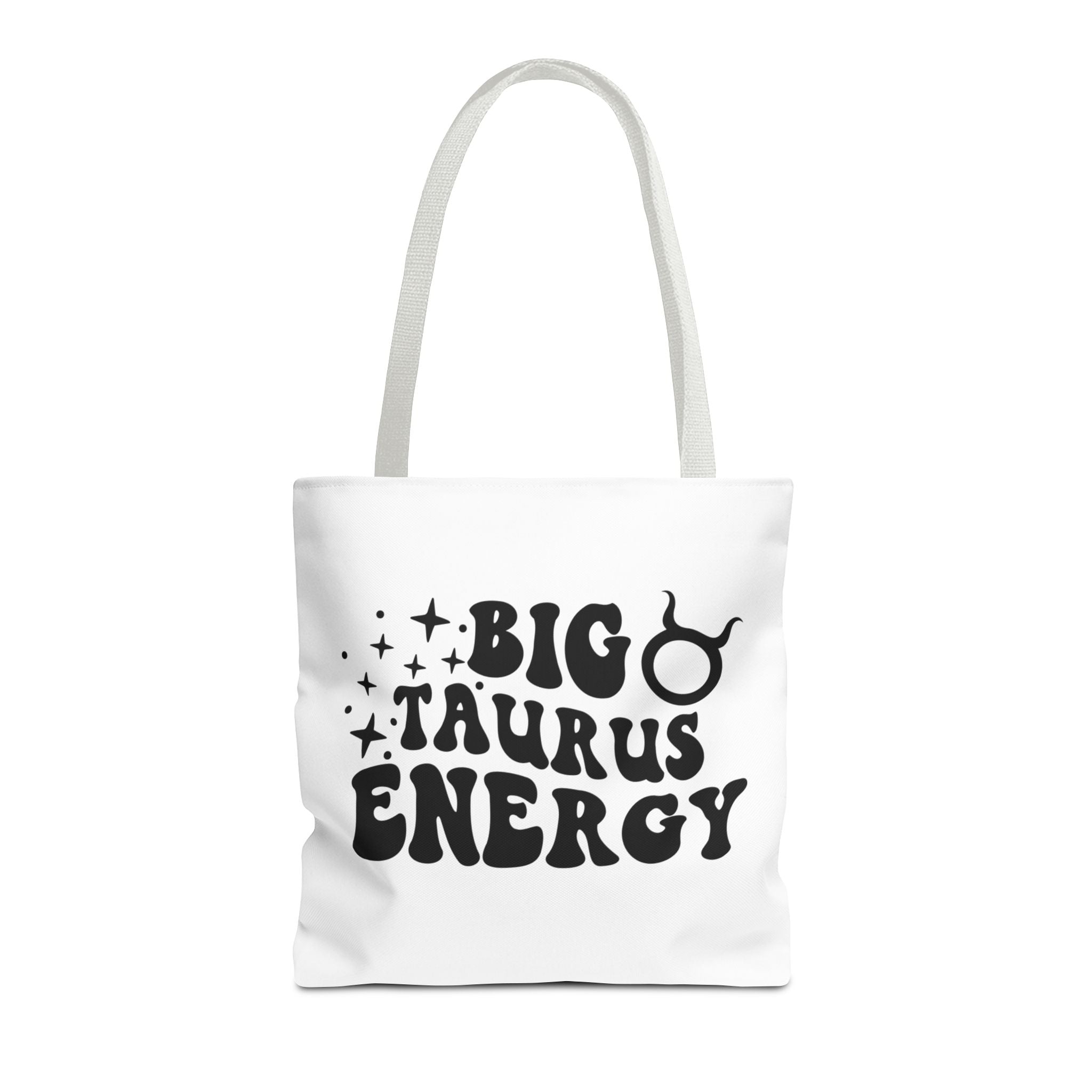 Big Taurus Energy Tote Bag - White - Divine Feminine Works