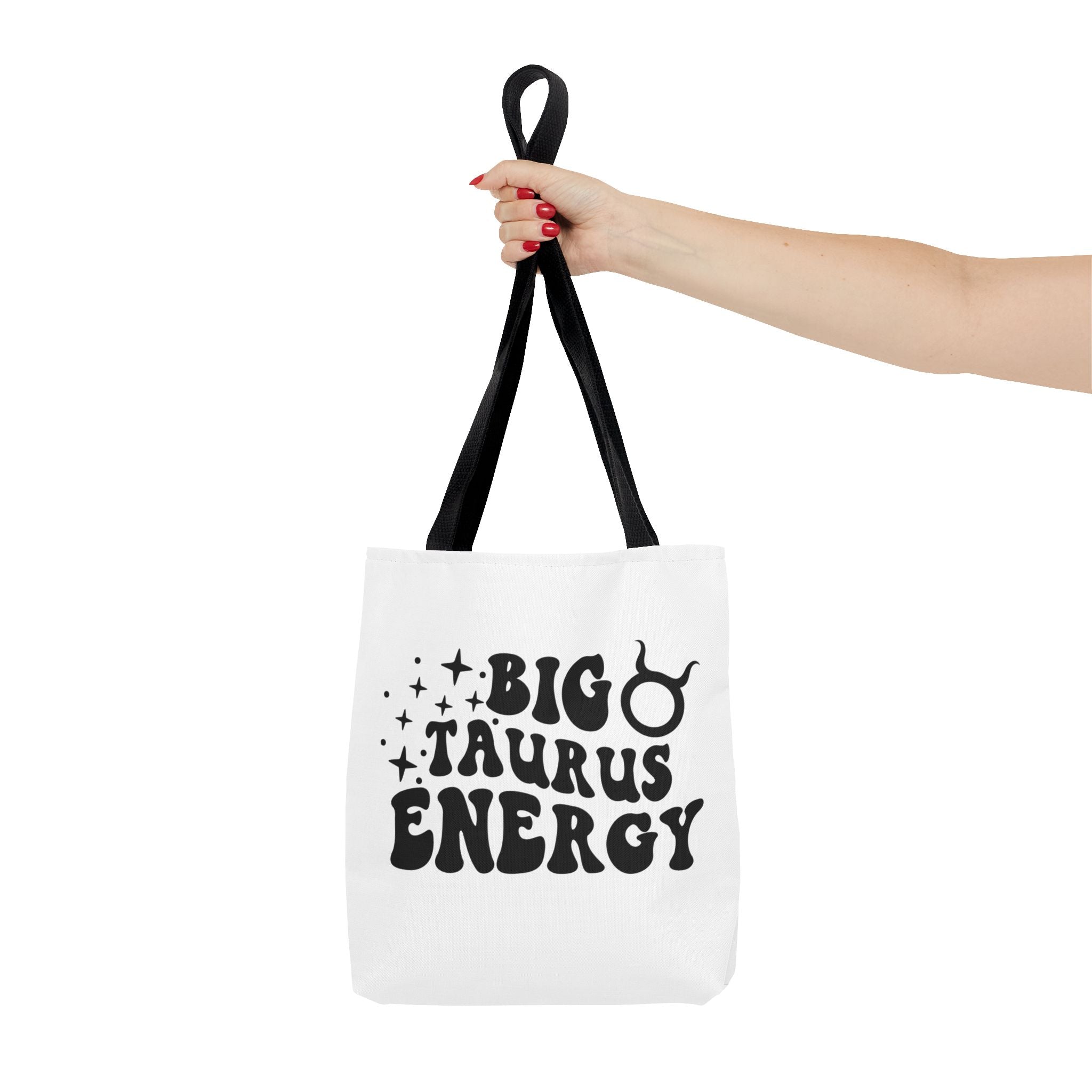 Big Taurus Energy Tote Bag - White - Divine Feminine Works