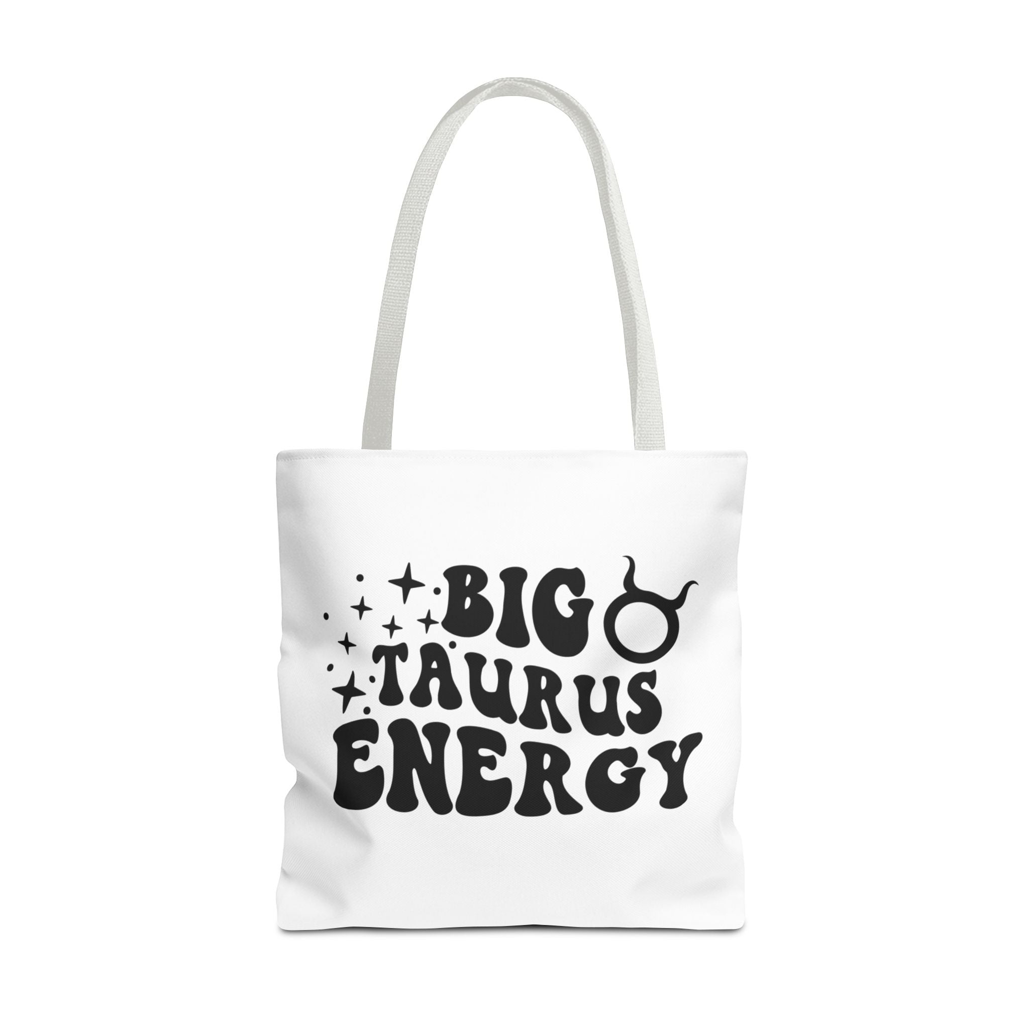 Big Taurus Energy Tote Bag - White - Divine Feminine Works